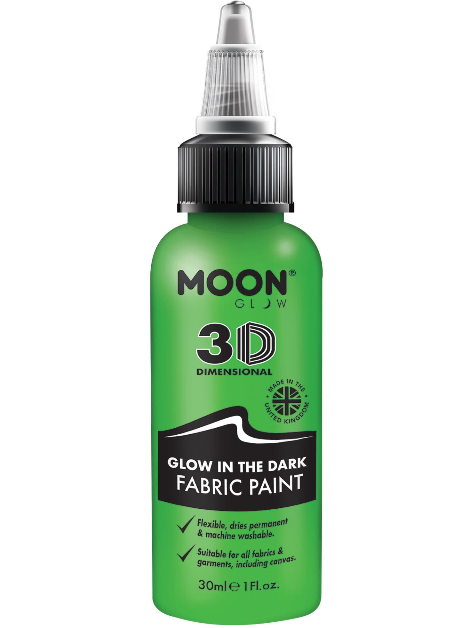 Moon Glow - Stoffenverf die in het donker oplicht, groen