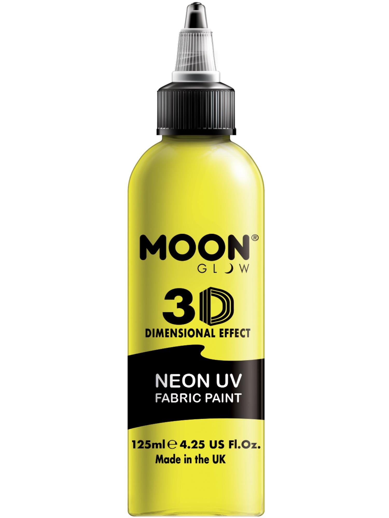 Moon Glow - Neon UV Intense Fabric Paint, Yellow