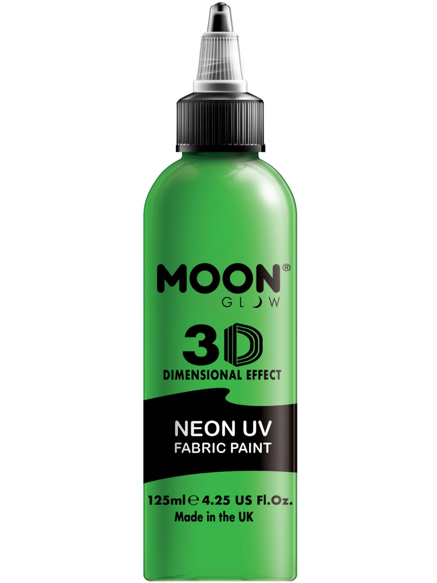 Moon Glow - Neon UV Intense Fabric Paint, Green
