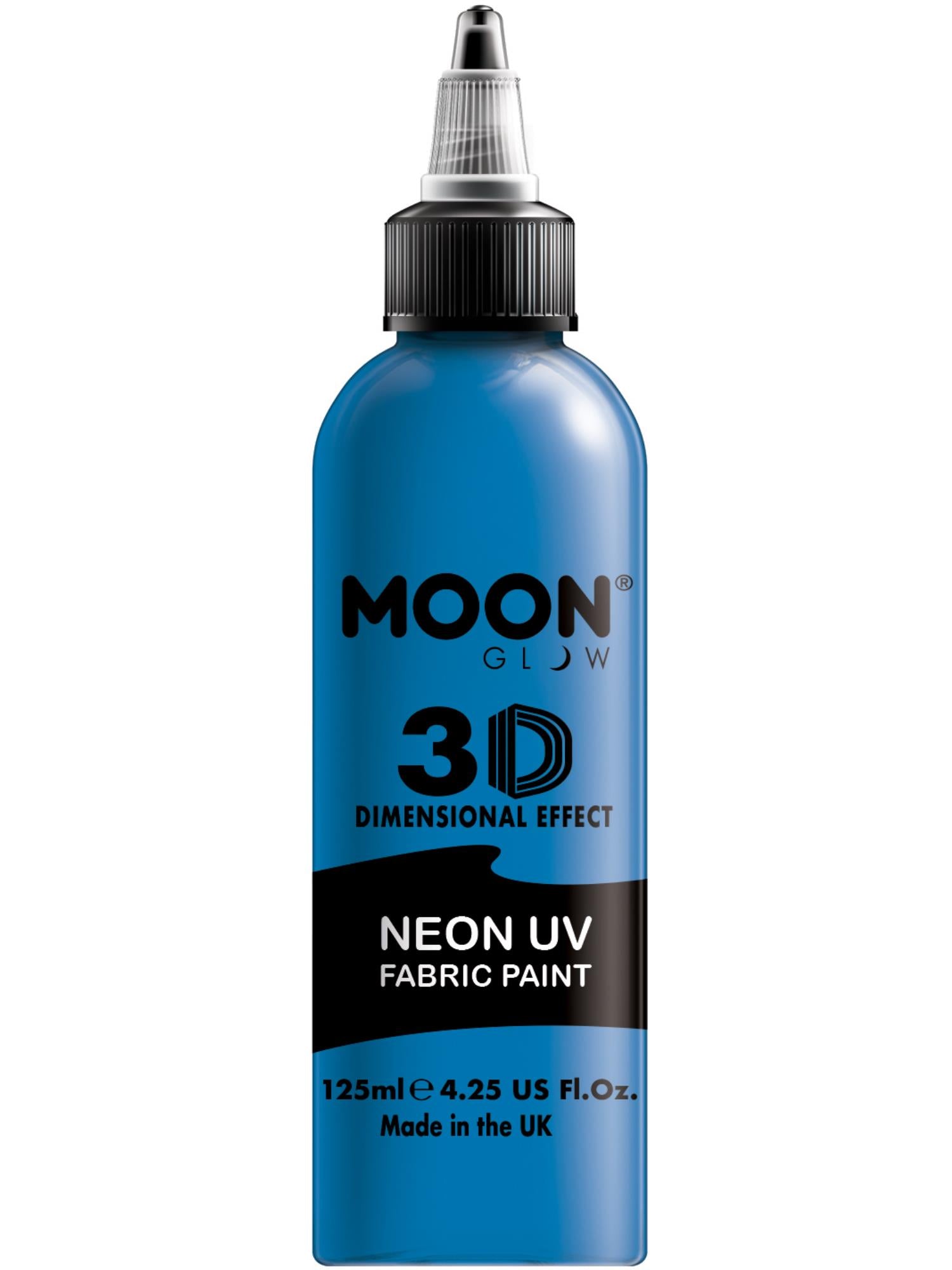Moon Glow - Neon UV Intense Fabric Paint, Blue