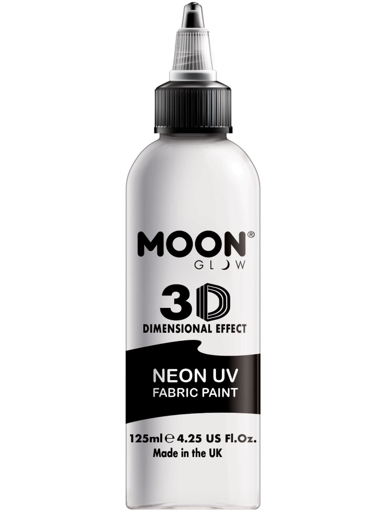 Moon Glow - Neon UV Intense Fabric Paint, White