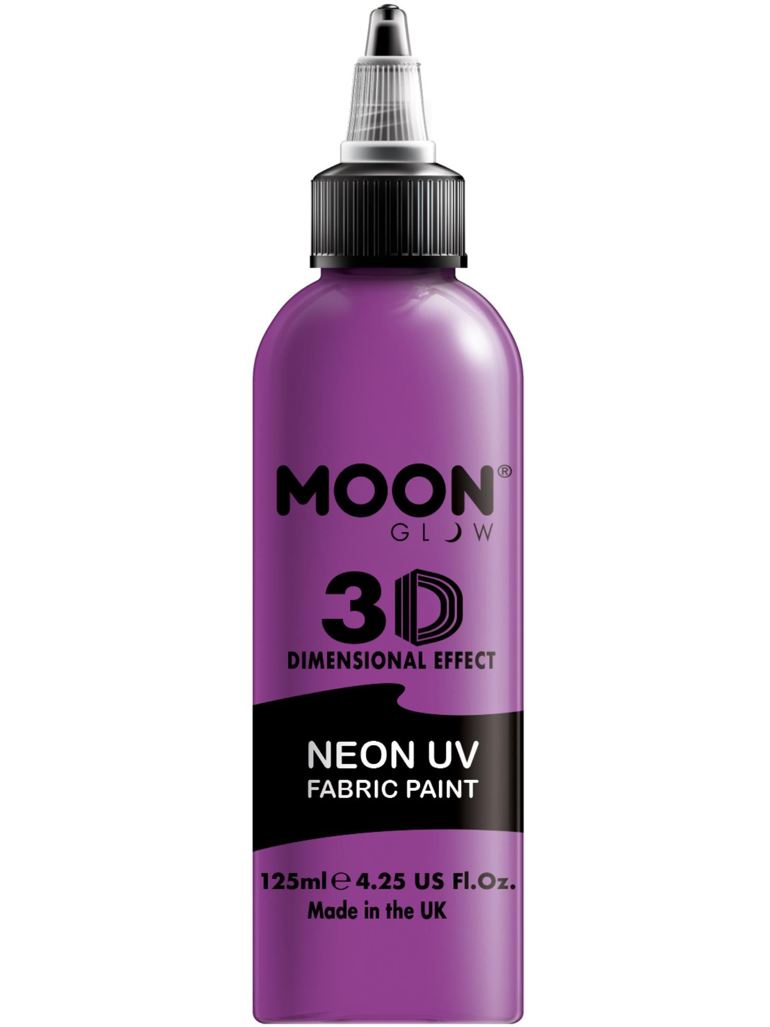 Moon Glow - Neon UV Intense Fabric Paint, Purple