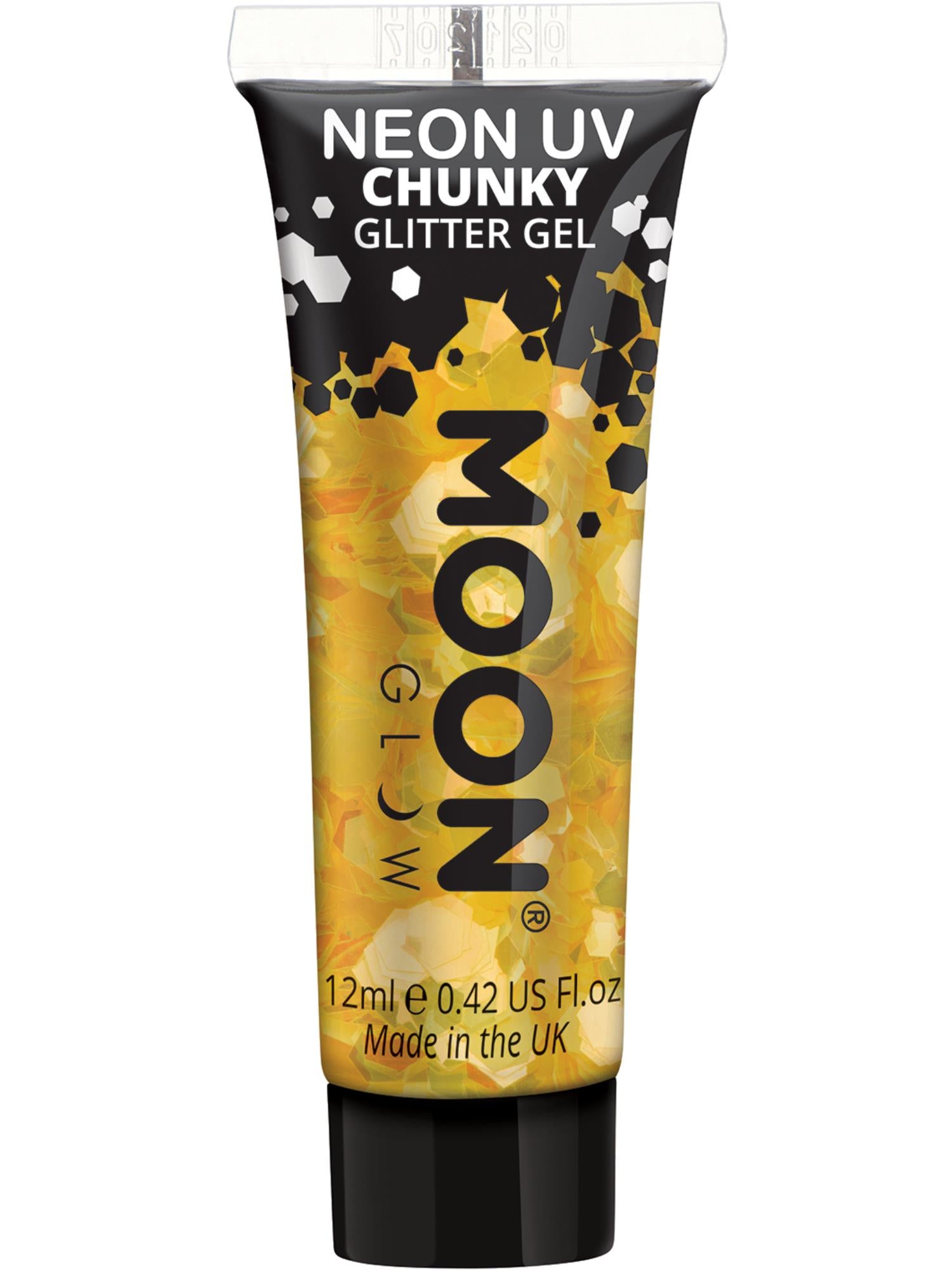 Moon Glow - Neon UV Chunky Glitter Gel