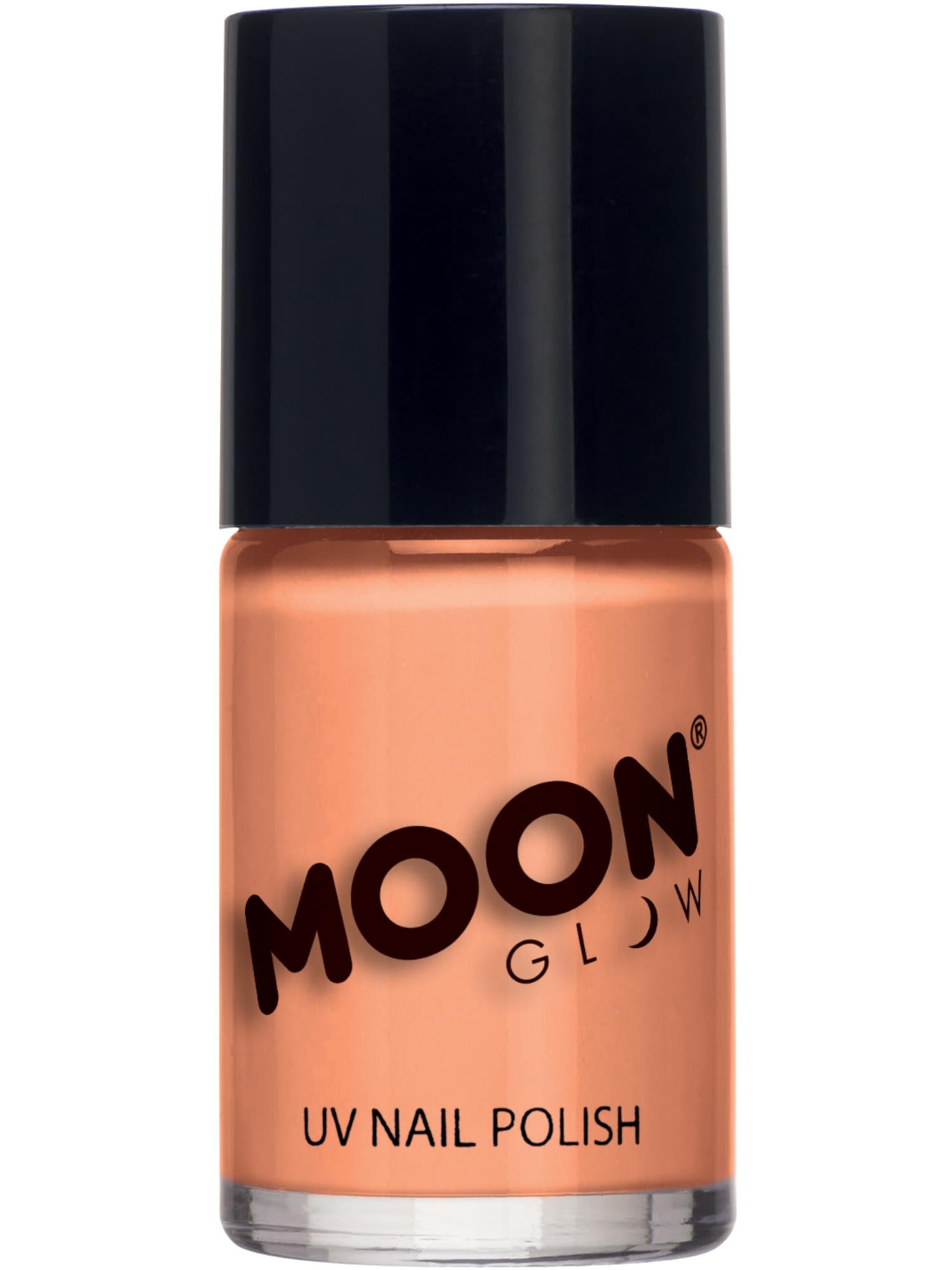 Moon Glow Pastel Neon UV Nail Polish, PastelOrange