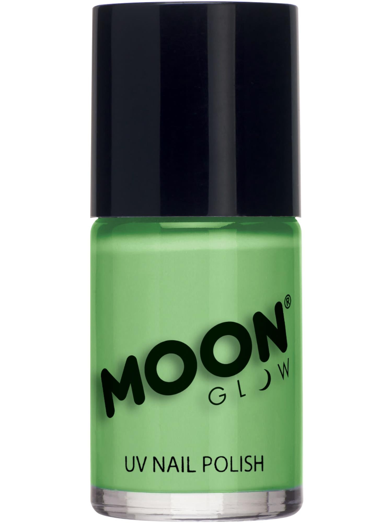 Moon Glow Pastel Neon UV Nail Polish, Pastel Green