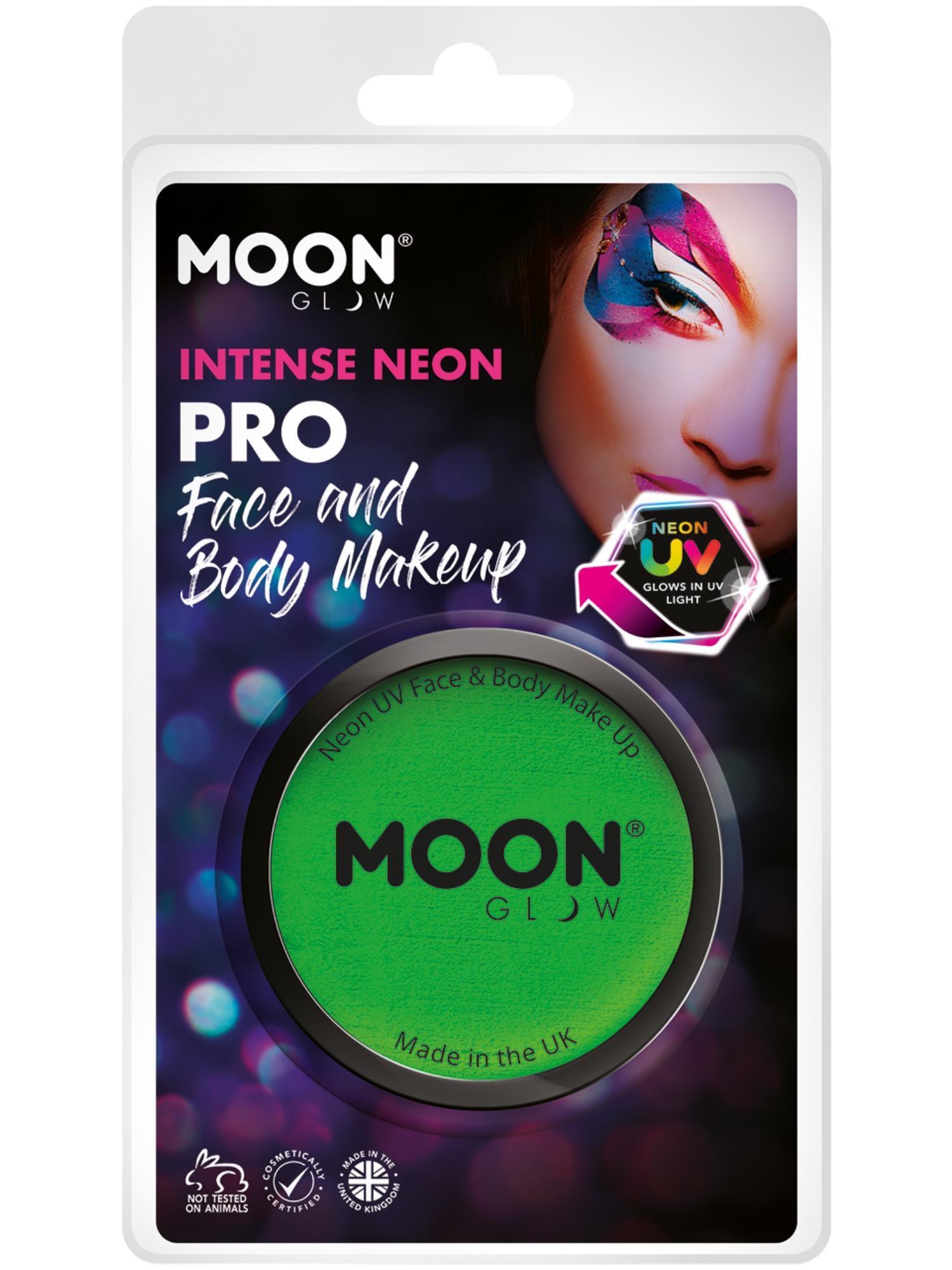 Moon Glow Pro Intense Neon UV Cake Pot, Intense Gr