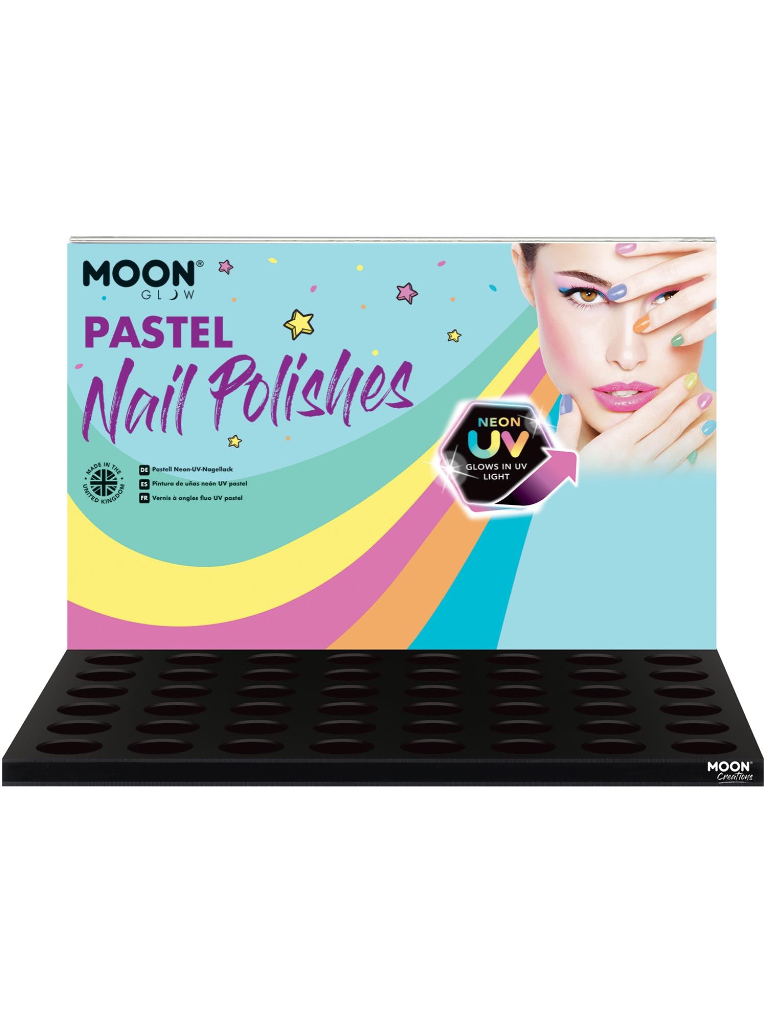 Moon Glow Pastel Neon UV Nail Polish,