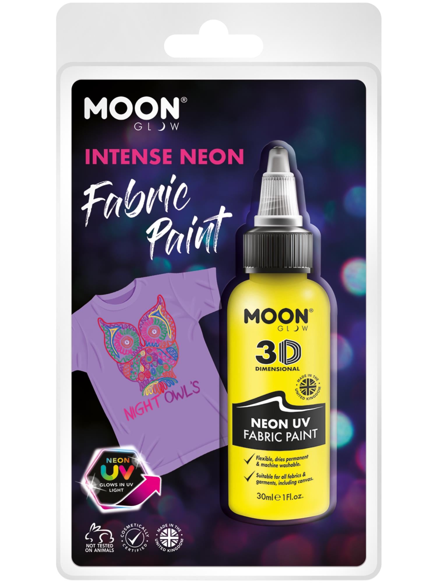 Moon Glow - Neon UV Intense Fabric Paint