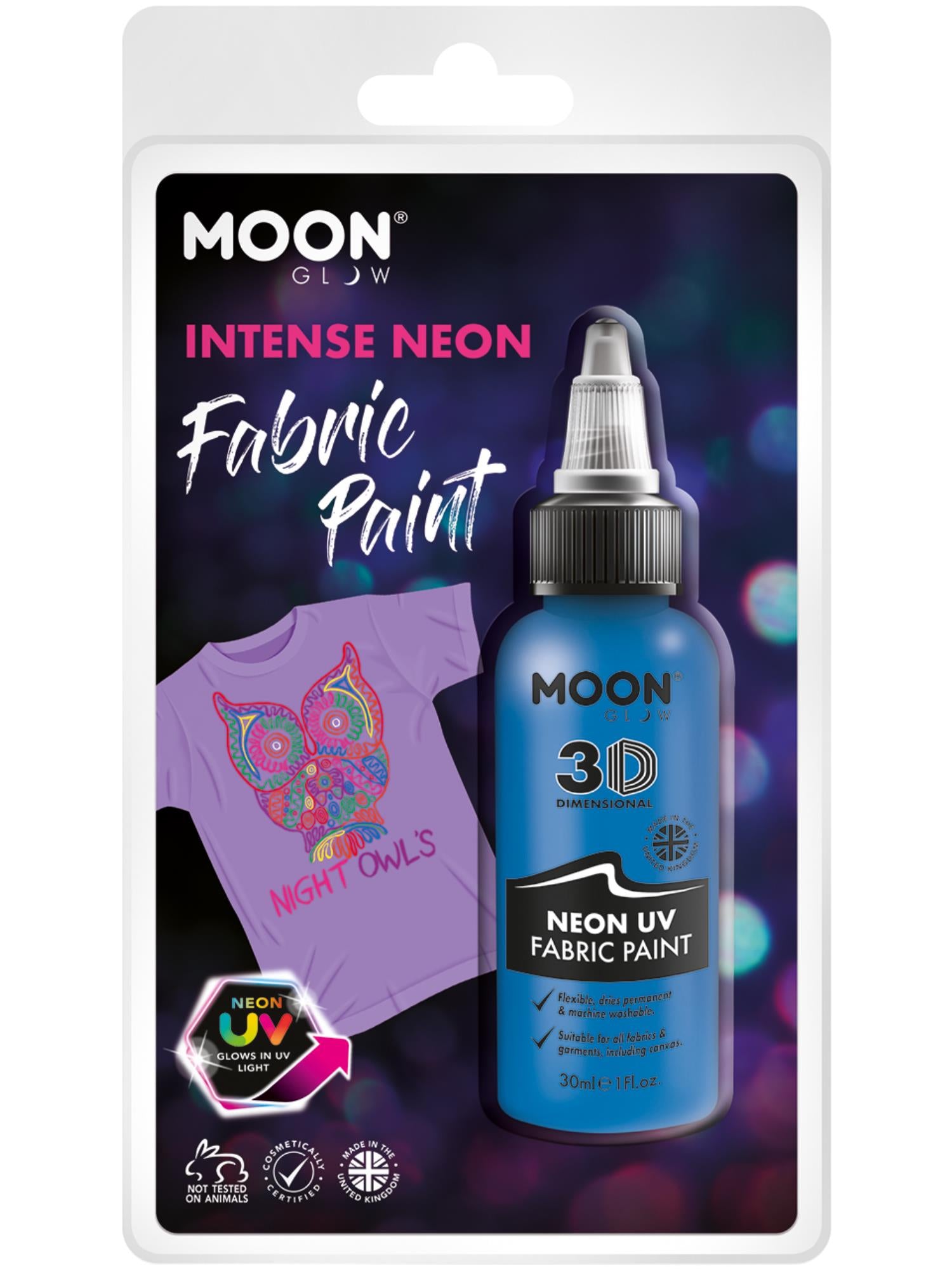 Moon Glow - Neon UV Intense Fabric Paint