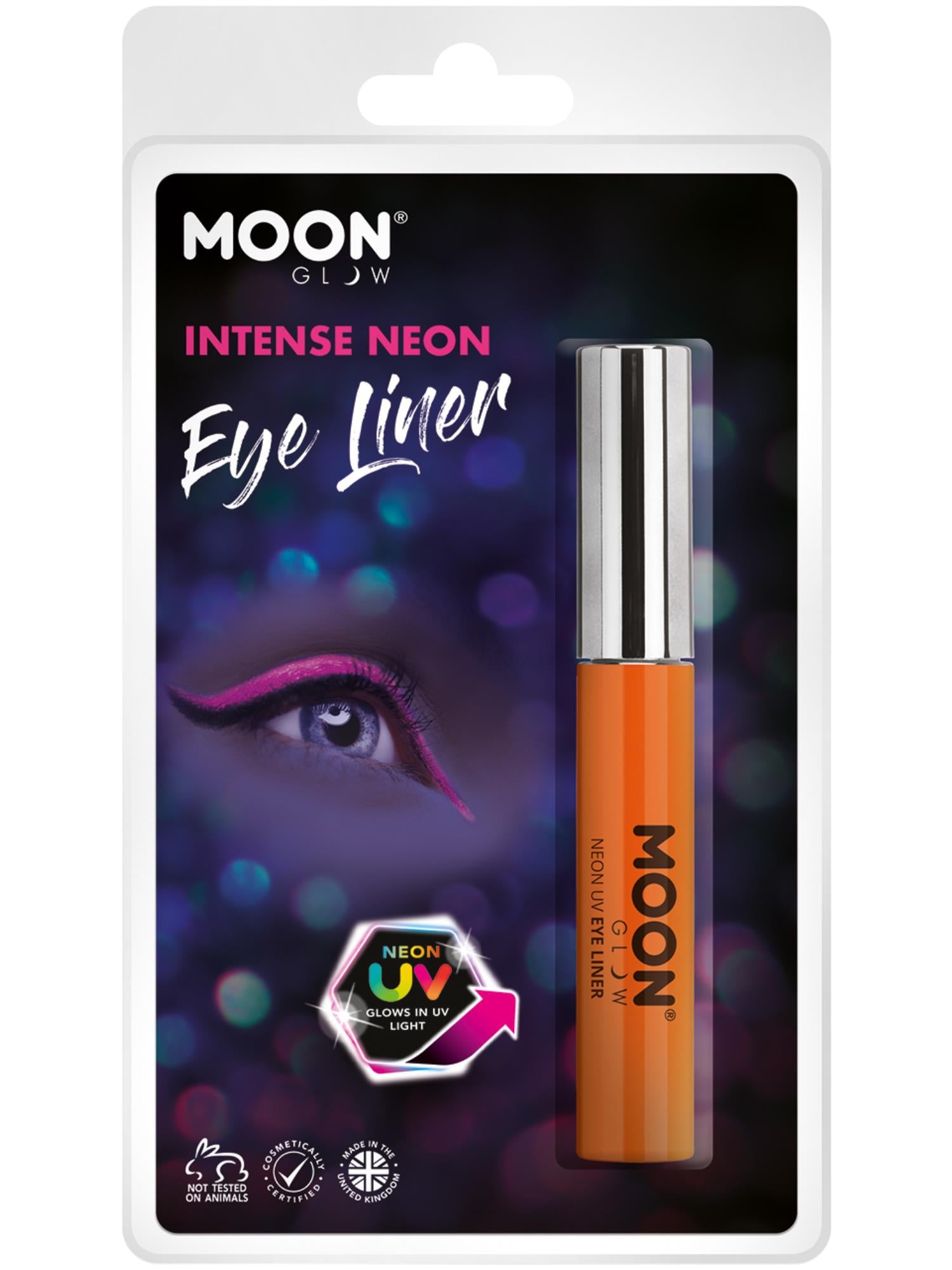 Moon Glow Intense Neon UV Eye Liner, Intense Orang