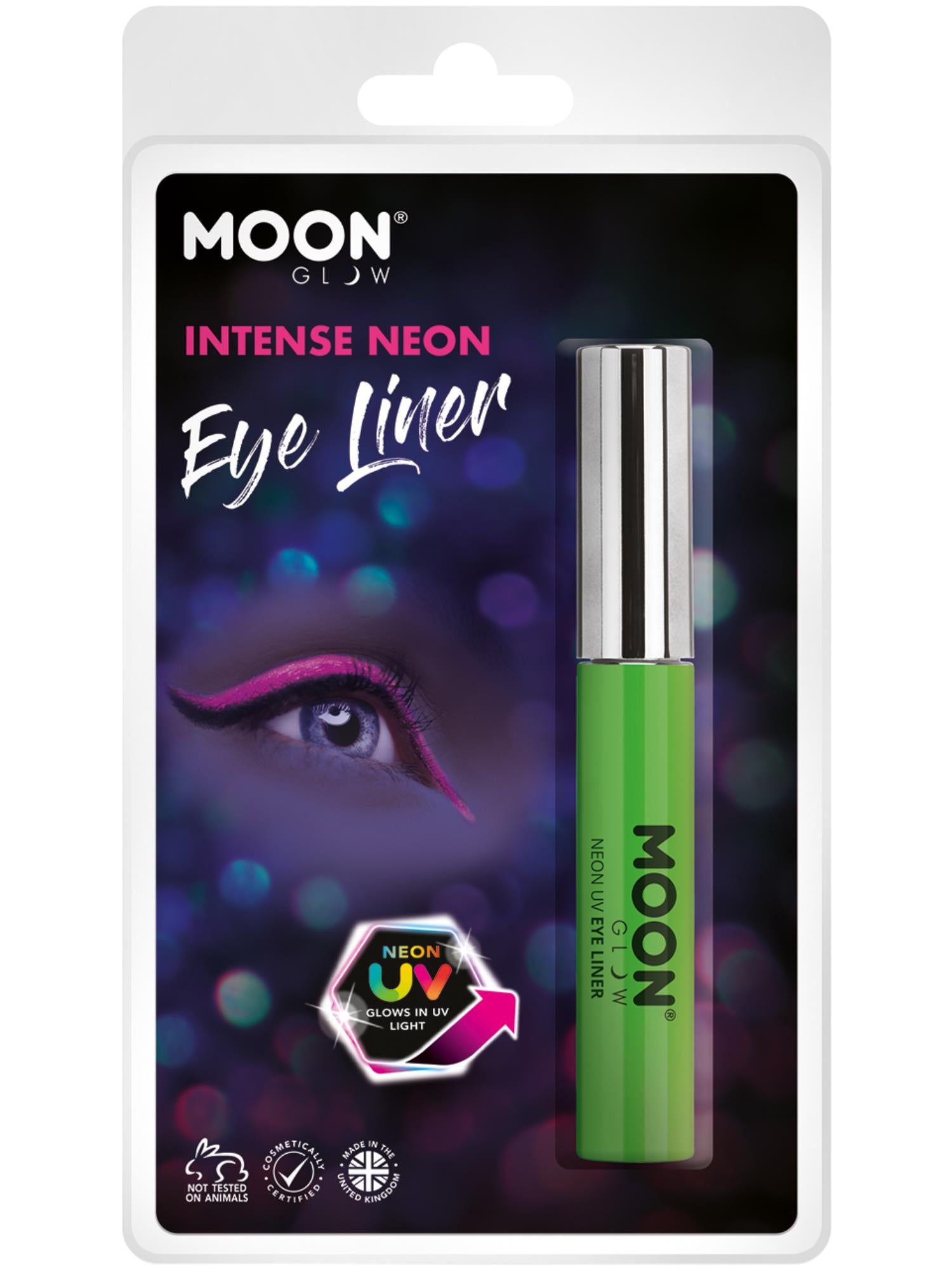 Moon Glow Intense Neon UV Eye Liner, Intense Green