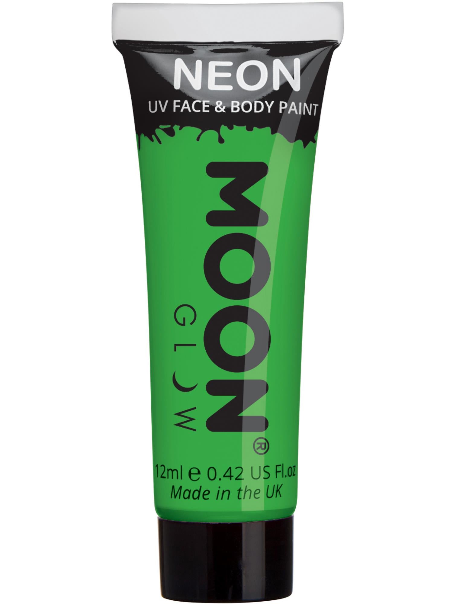 Moon Glow Intense Neon UV-gezichtsverf, intens groen