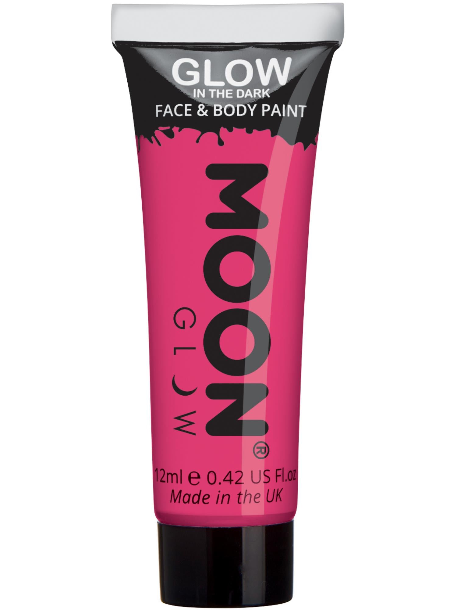 Moon Glow - Glow in the Dark Face Paint, Pink