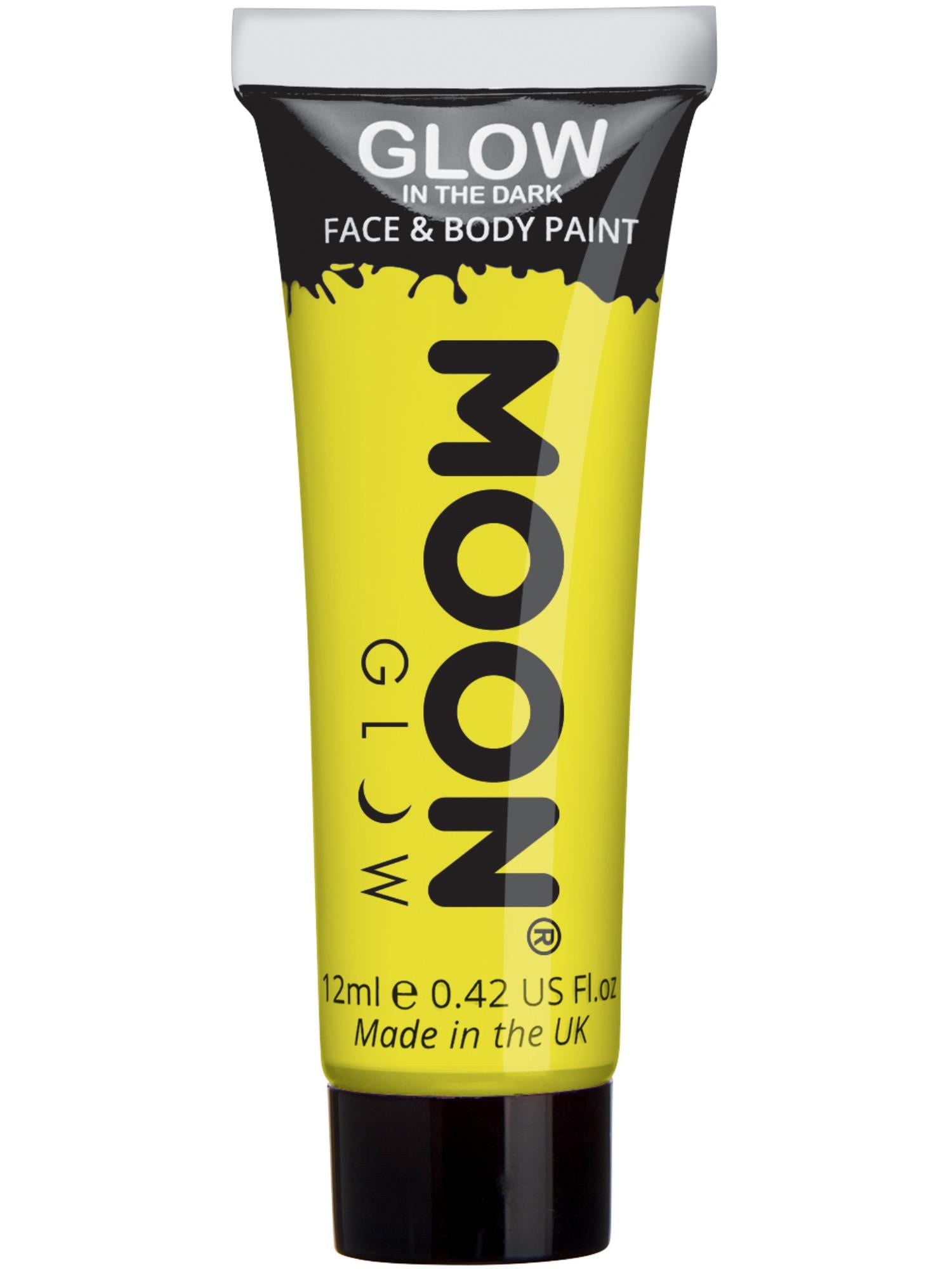 Moon Glow - Glow in the Dark Face Paint, Yellow