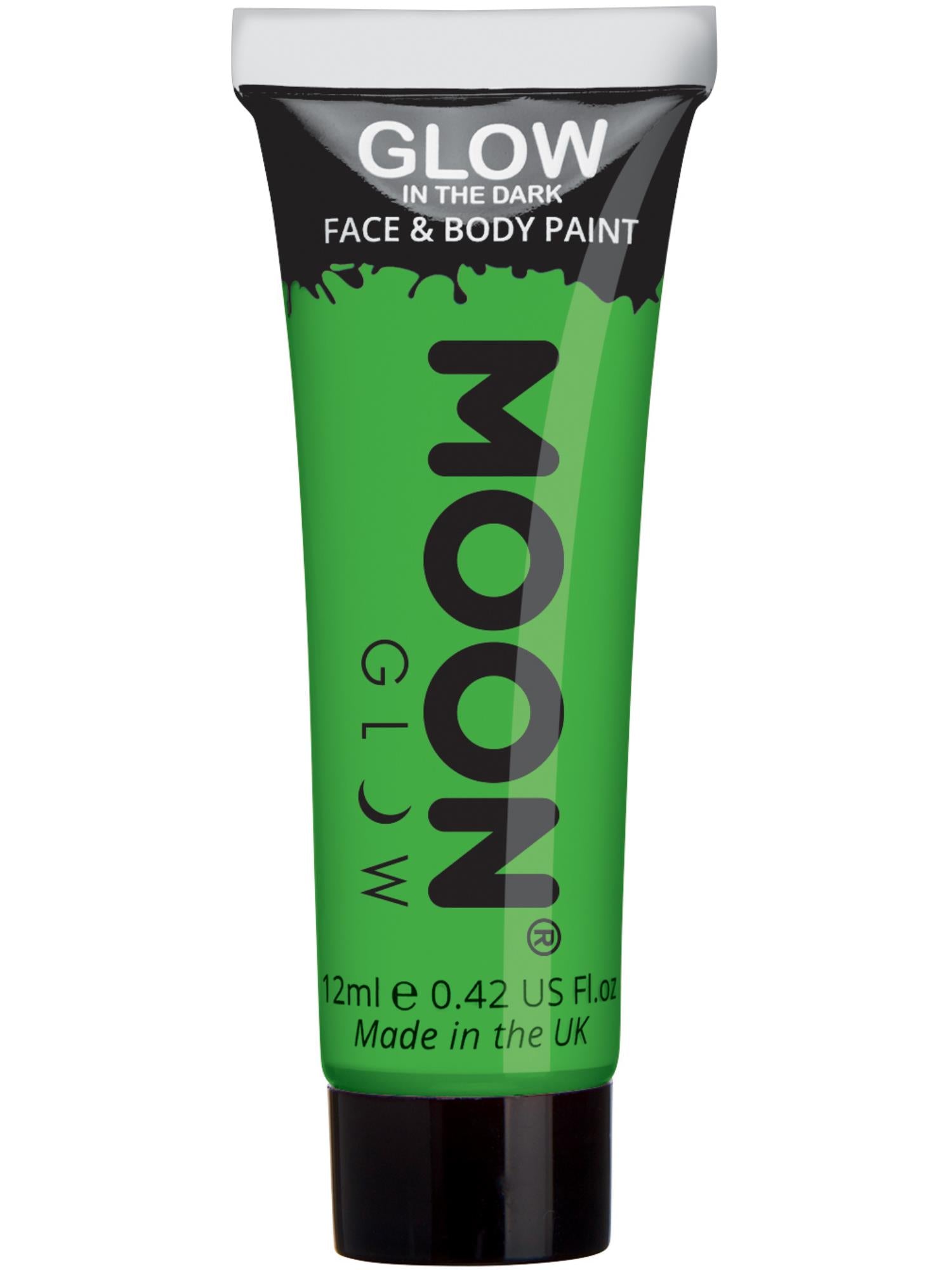 Moon Glow - Glow in the Dark Face Paint, Green