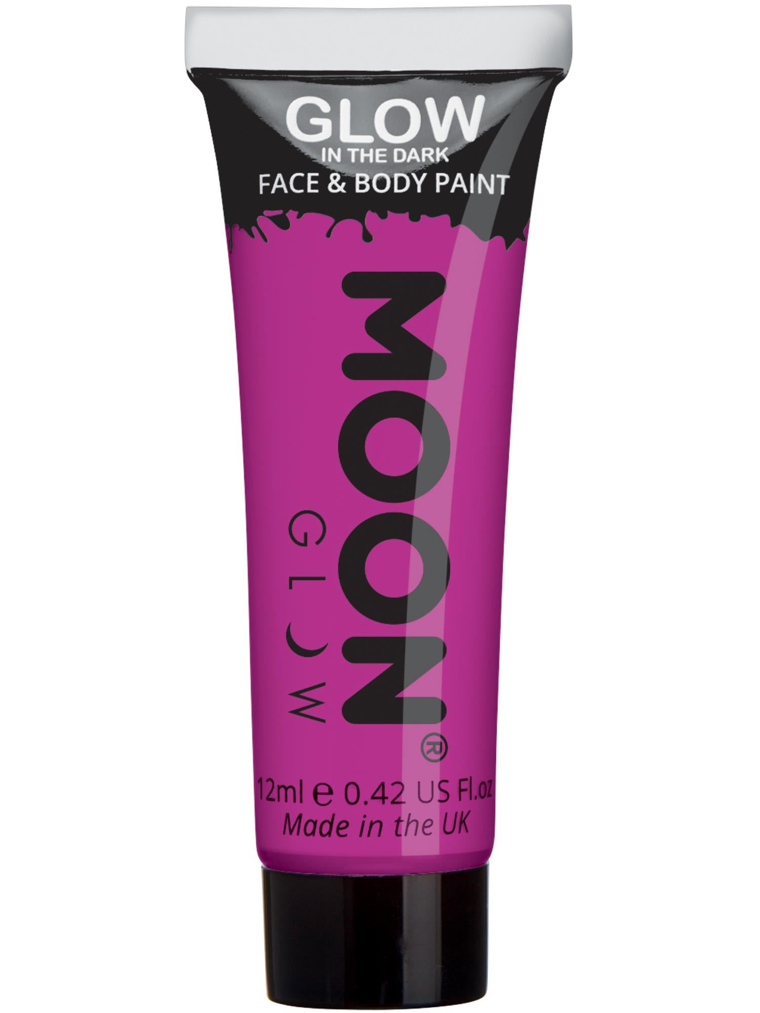 Moon Glow - Glow in the Dark Face Paint, Purple