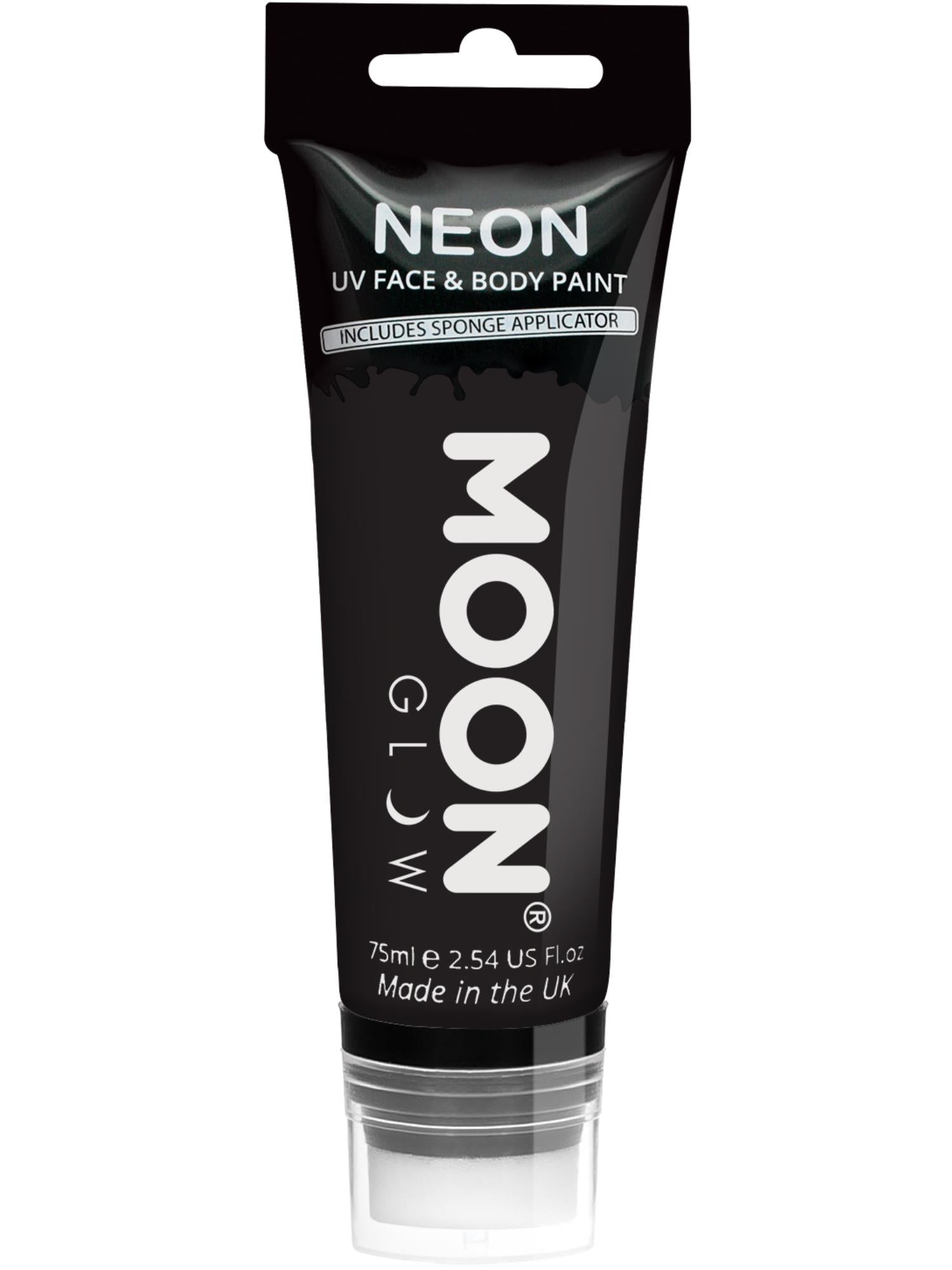 Moon Glow Supersize Intense Neon UV Face Paint, Bl