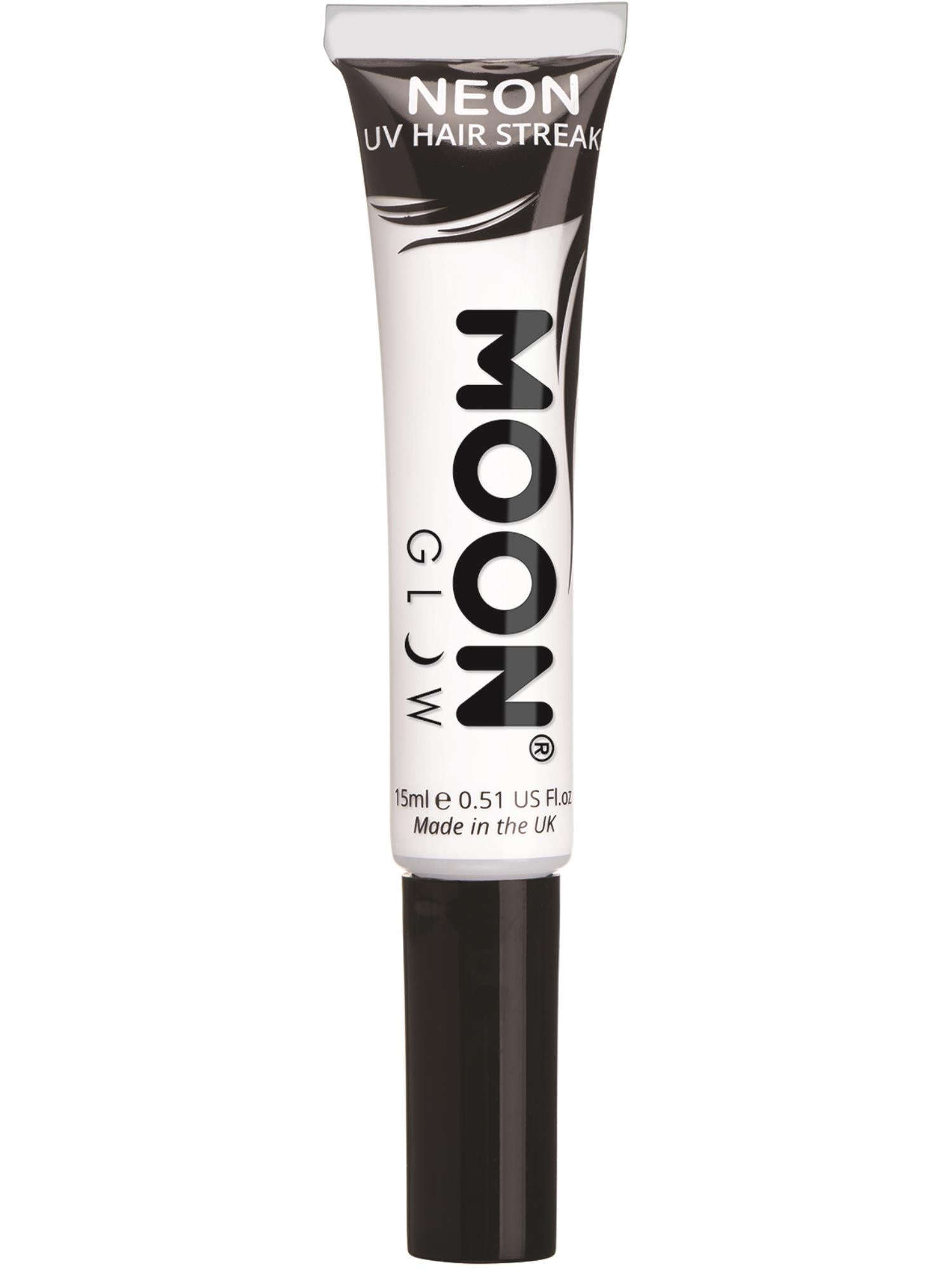 Moon Glow Intense Neon UV Hair Streaks, White