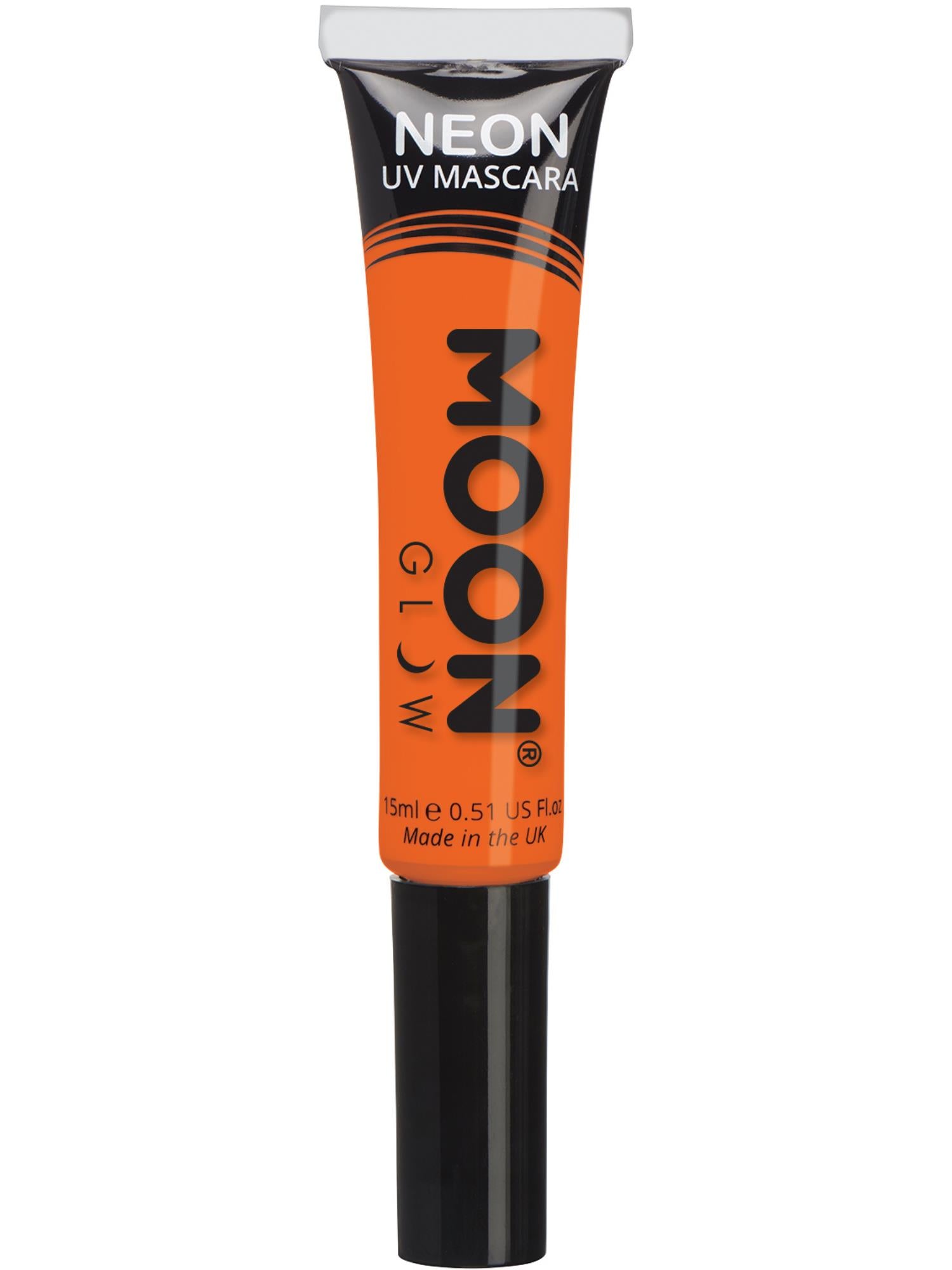 Moon Glow Intense Neon UV Mascara, Intense Orange