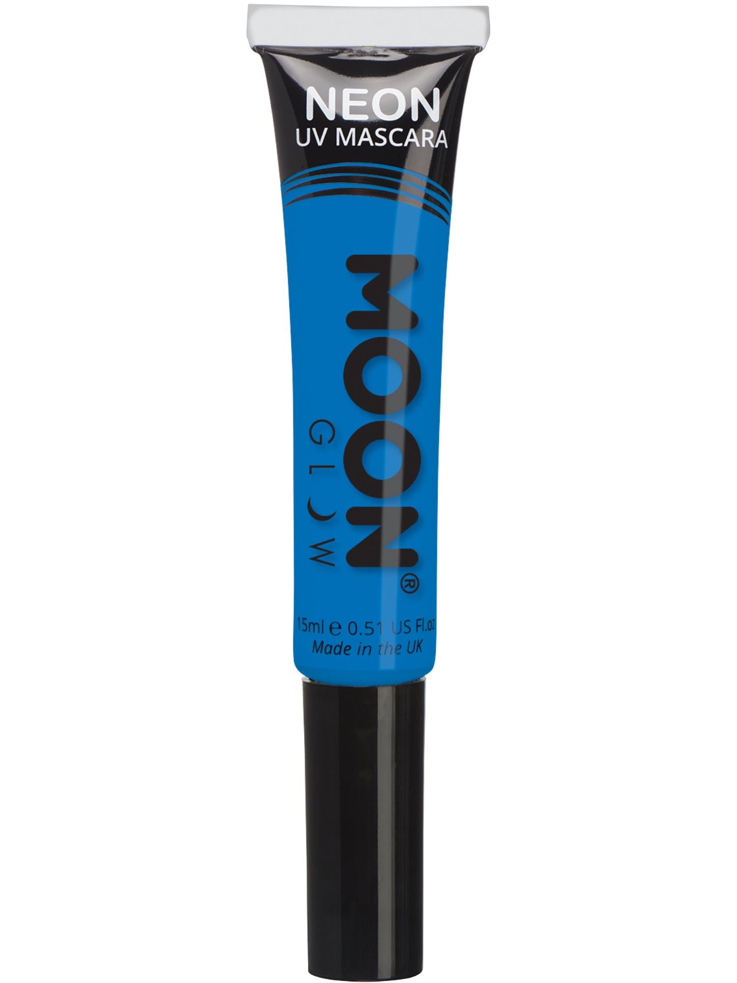 Moon Glow Intense Neon UV Mascara, Intense Blue