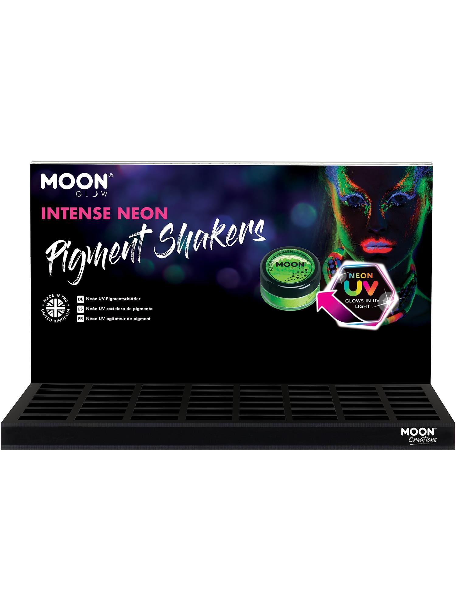 Moon Glow Intense Neon UV Pigment Shakers,