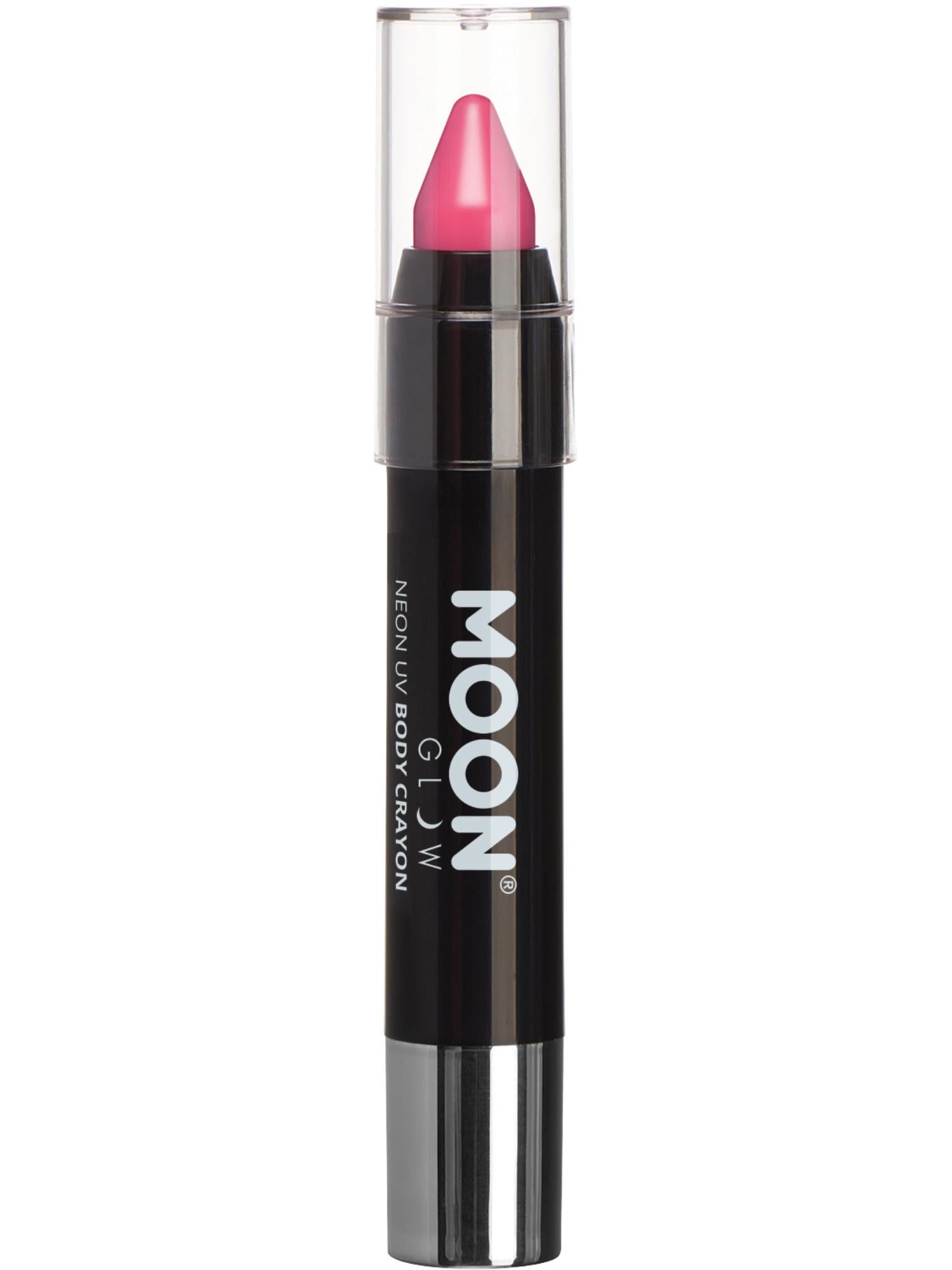 Moon Glow Intense Neon UV Body Crayons, Intense Pi