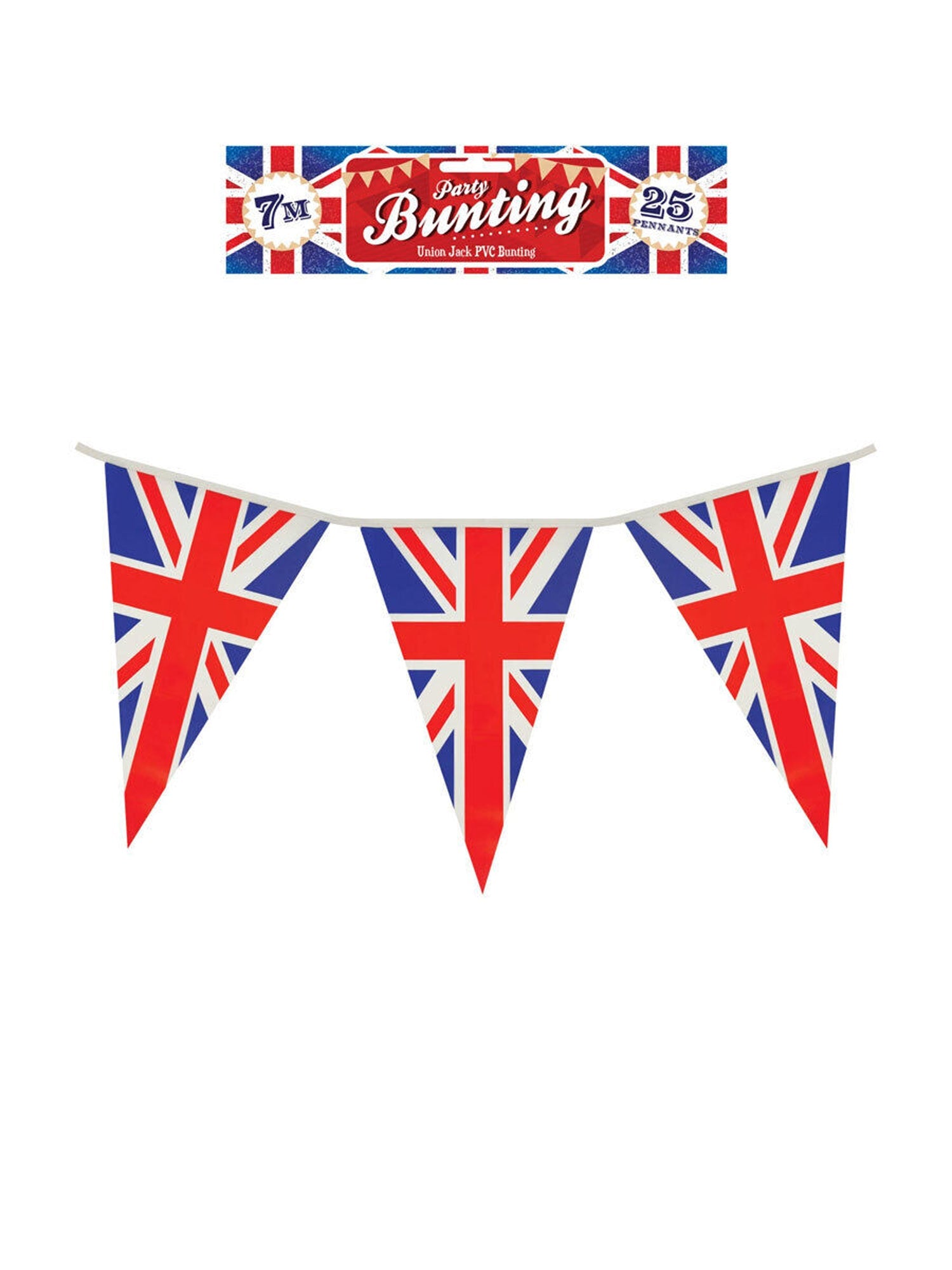 Union Jack 7M 25 Flag Bunting