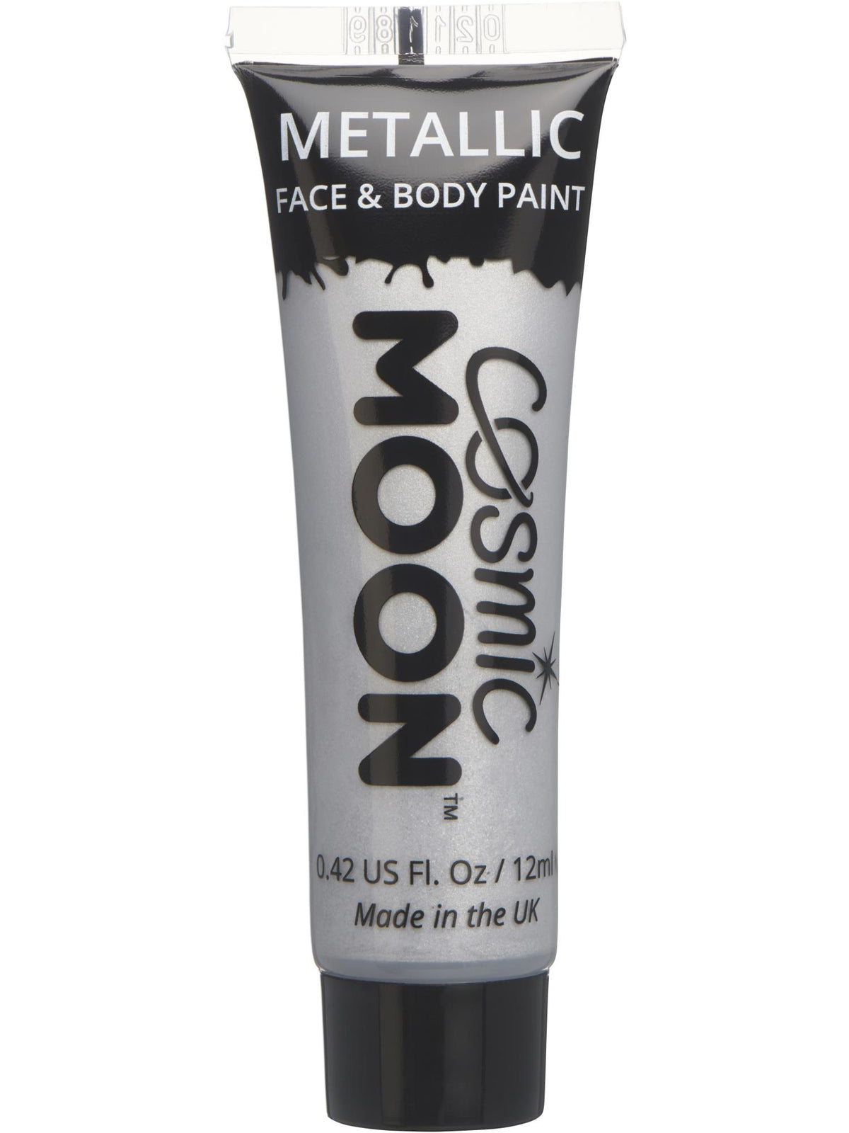 Cosmic Moon Metallic Face & Body Paint, Silver