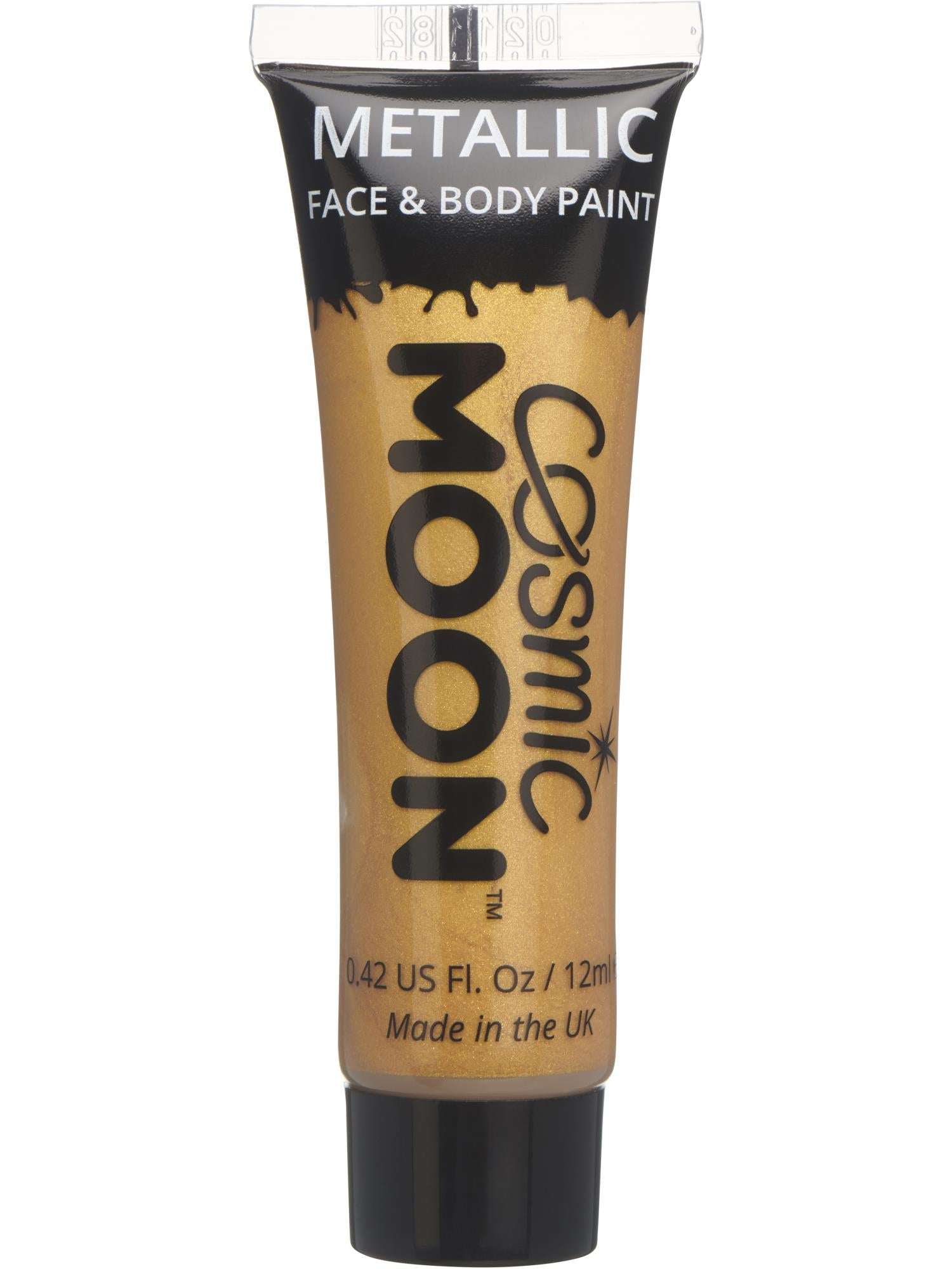 Cosmic Moon Metallic Face & Body Paint, Gold