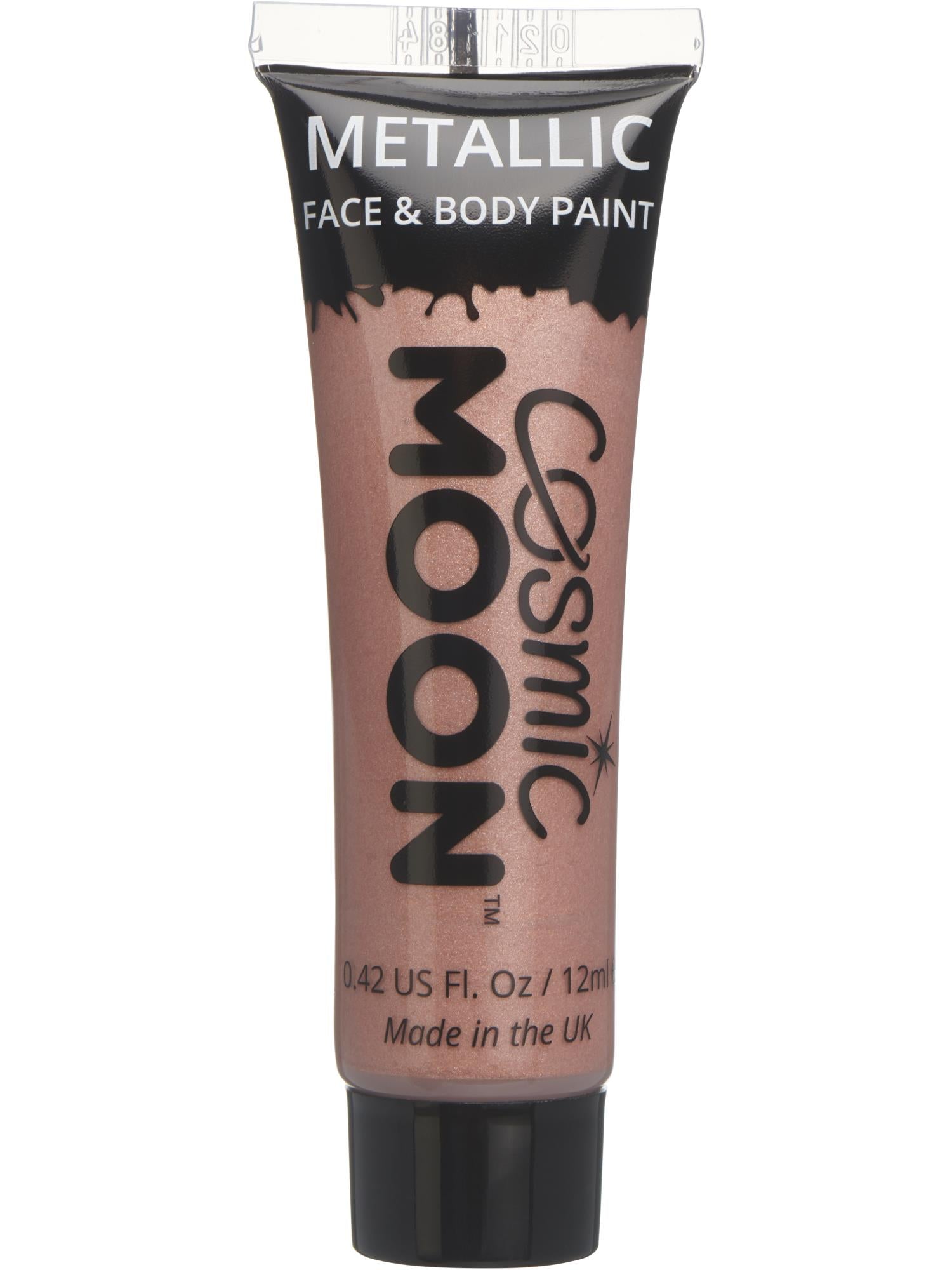 Cosmic Moon Metallic Face & Body Paint, Rose Gold