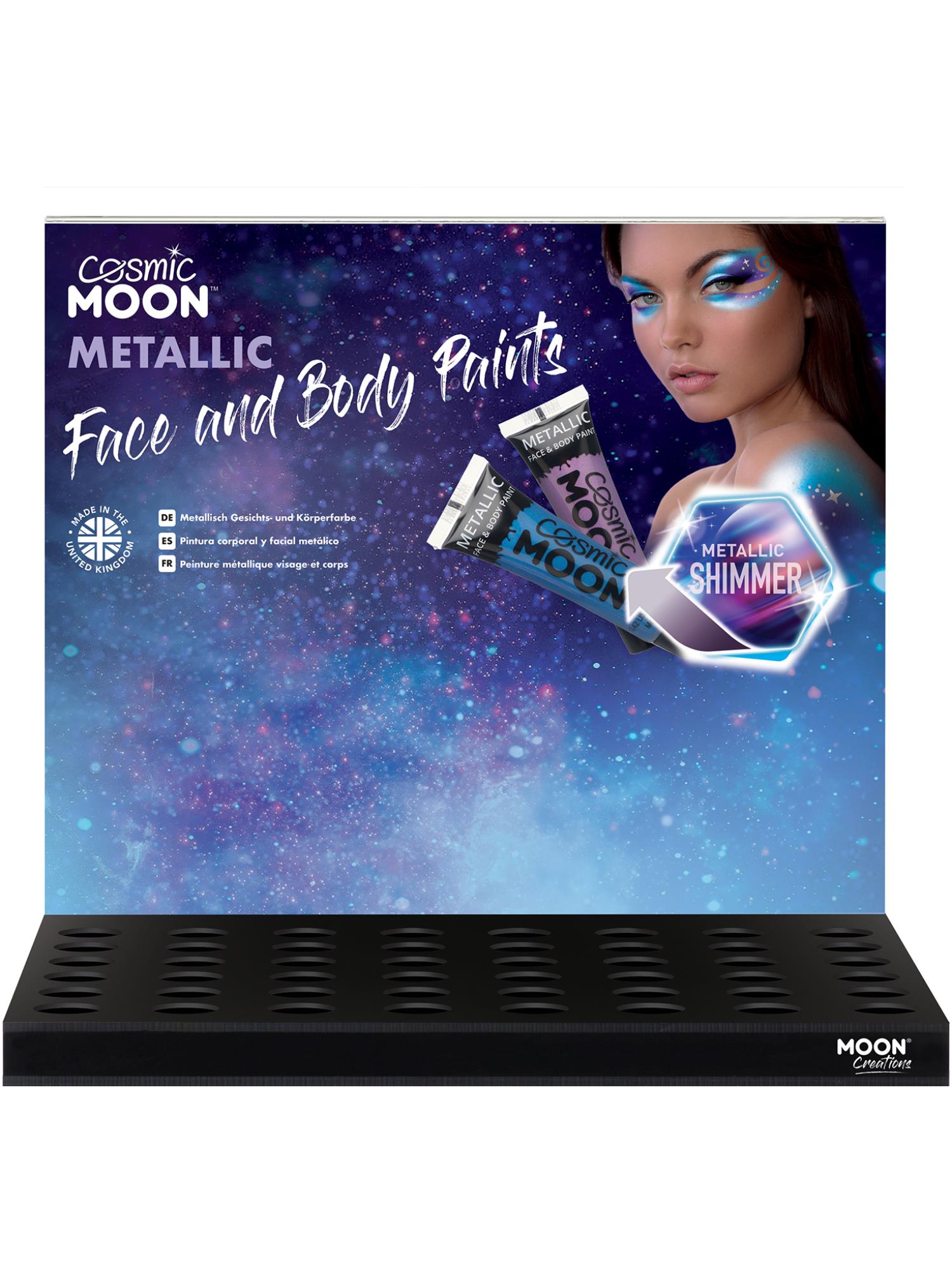 Cosmic Moon Metallic-Gesichts- und Körperfarbe,
