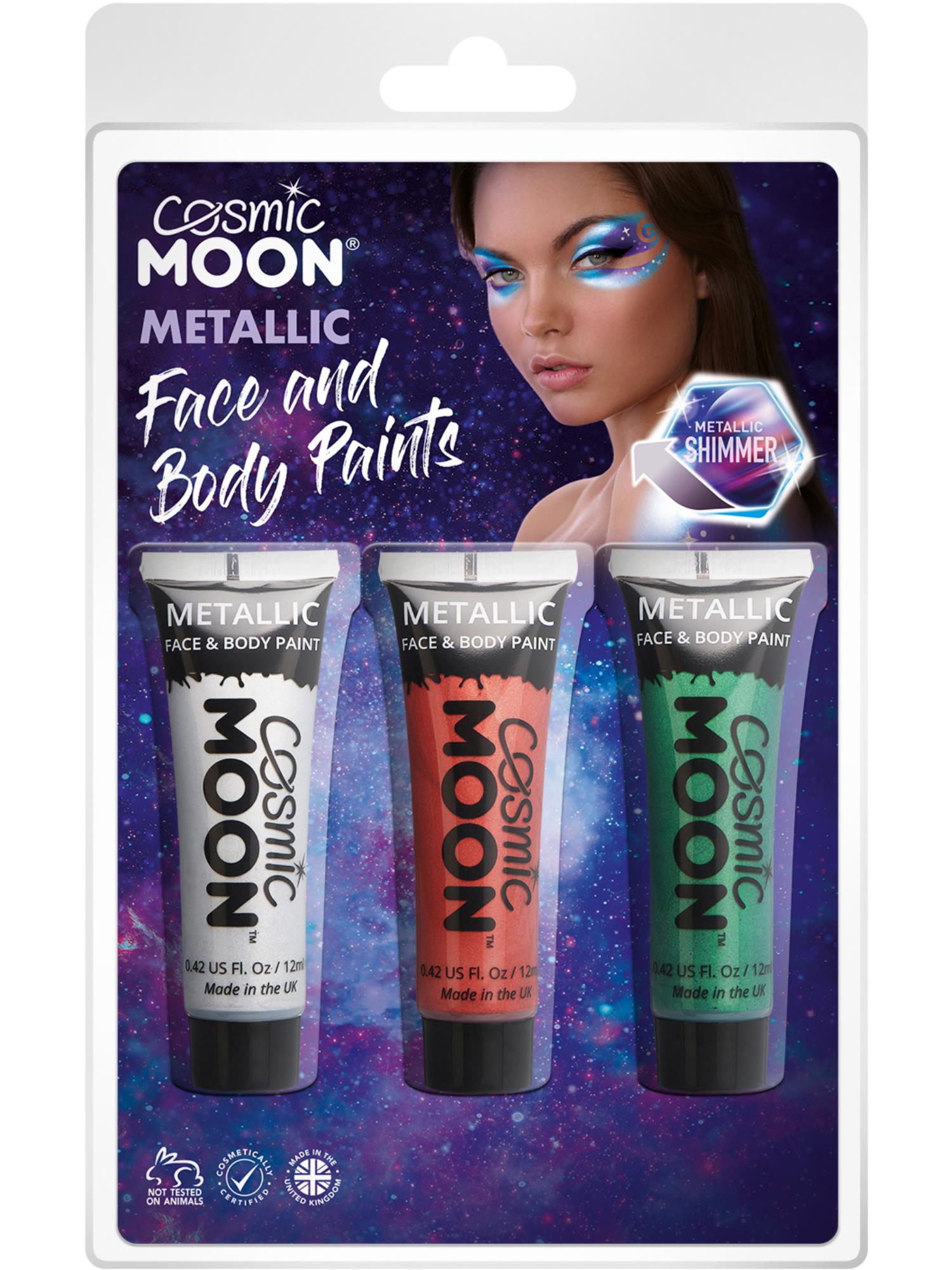 Cosmic Moon Metallic-Gesichts- und Körperfarbe,