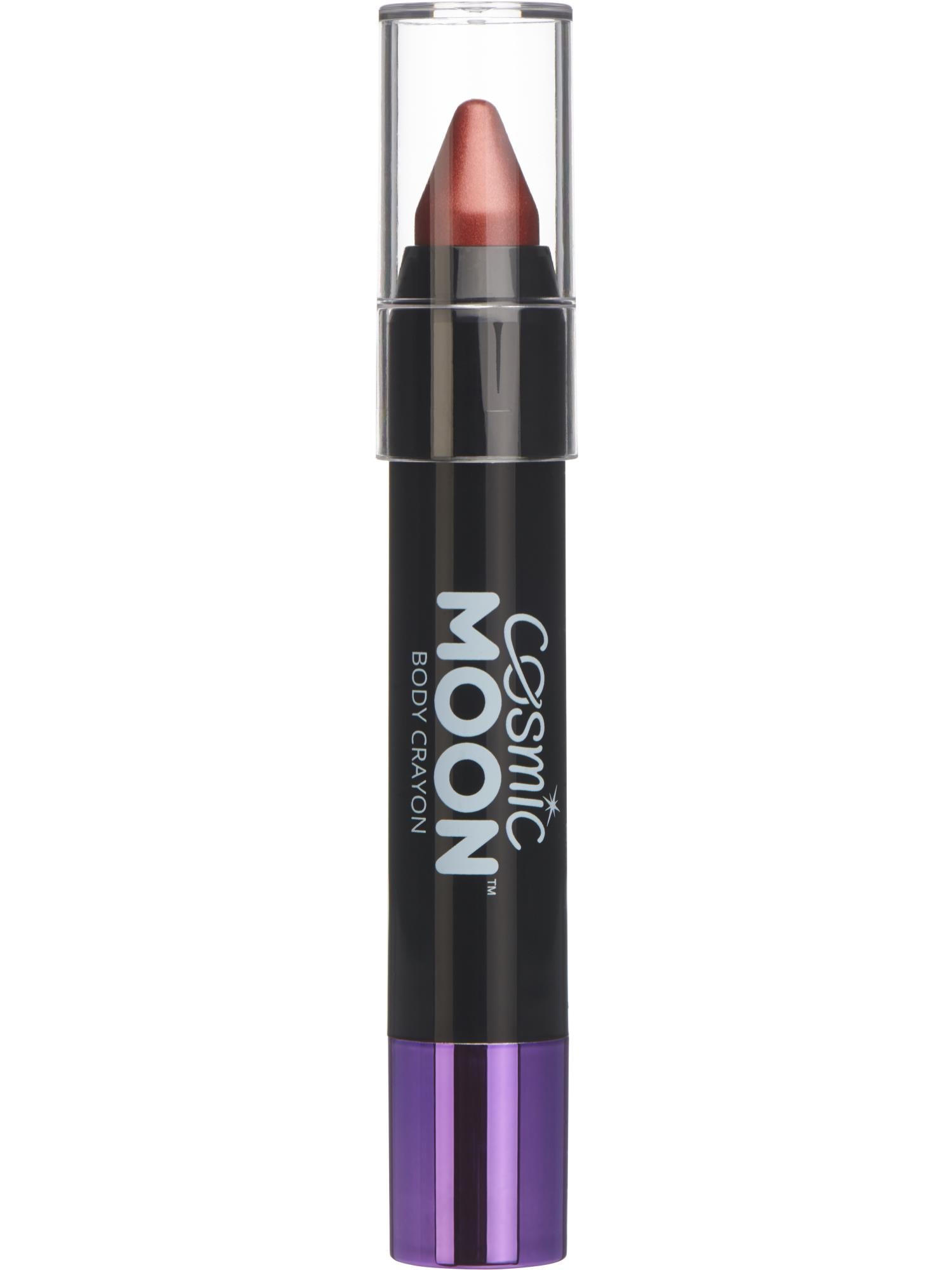 Cosmic Moon Metallic Body Crayons, Red