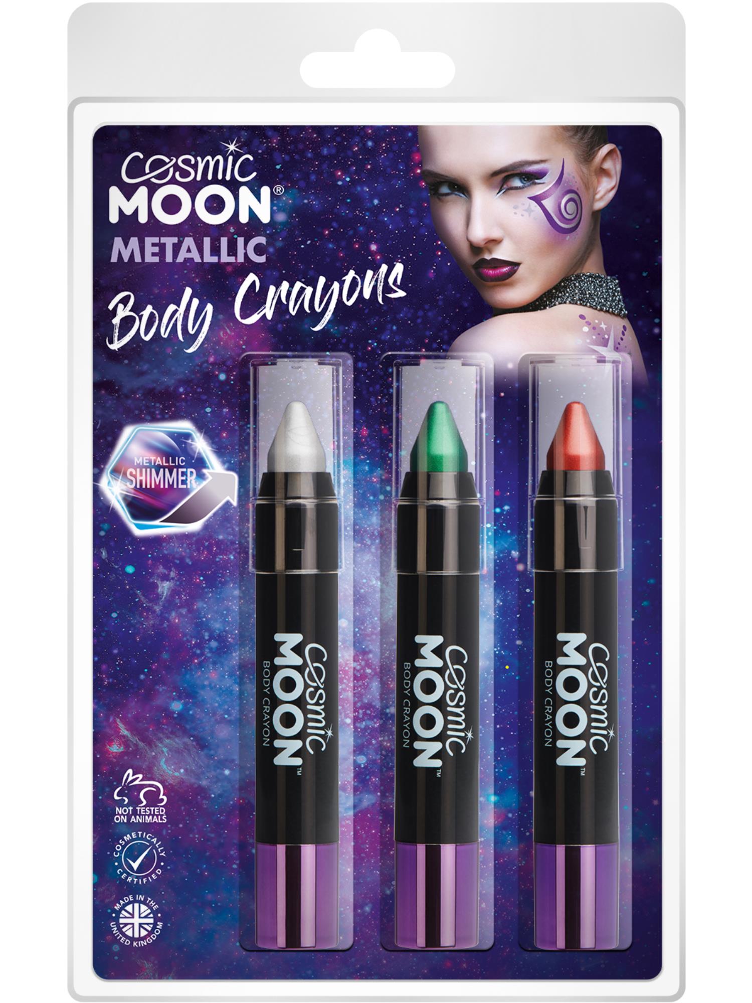 Cosmic Moon Metallic Body Crayons,