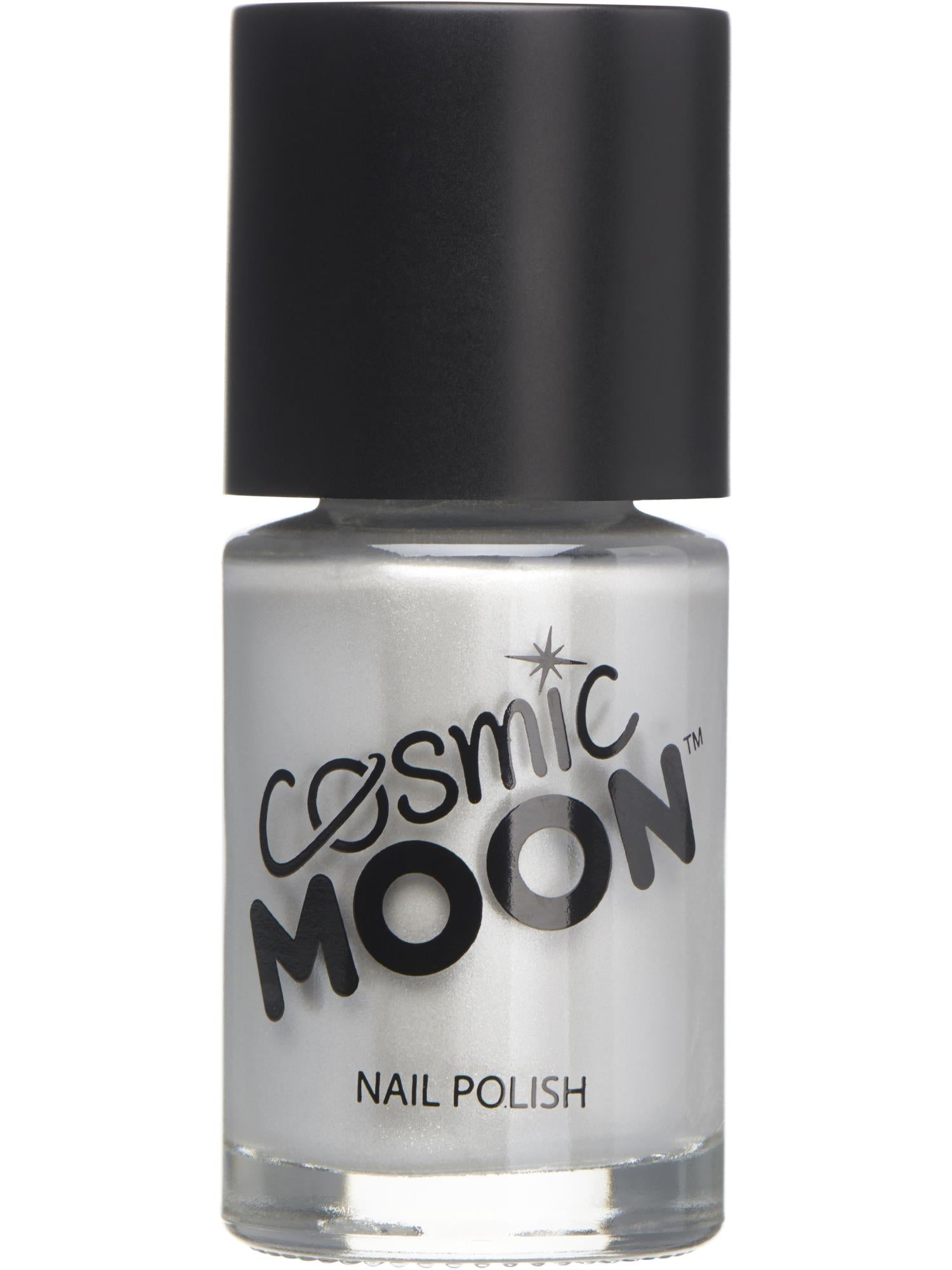 Cosmic Moon Metallic Nail Polish, Silver