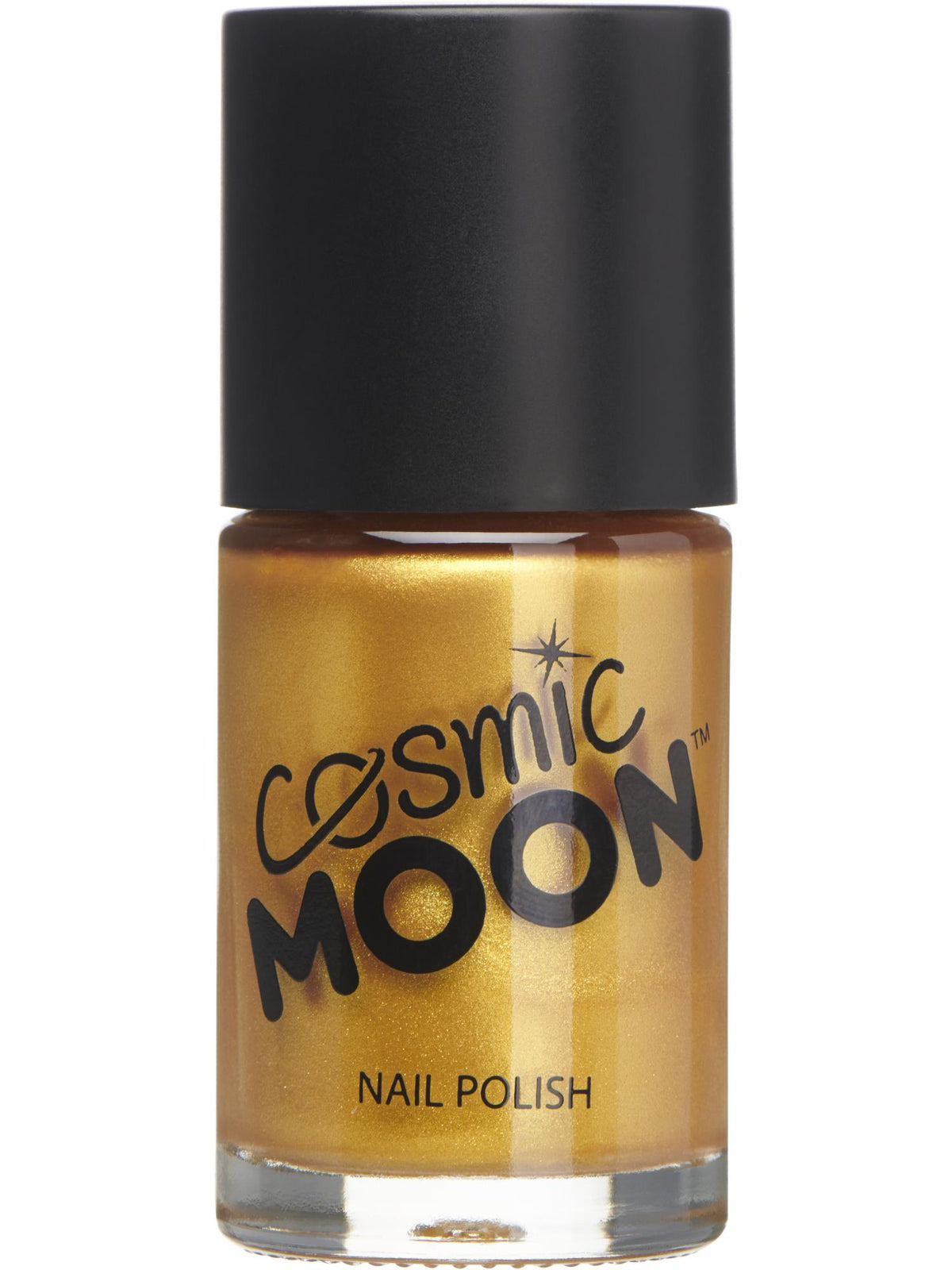 Cosmic Moon Metallic Nail Polish, Gold