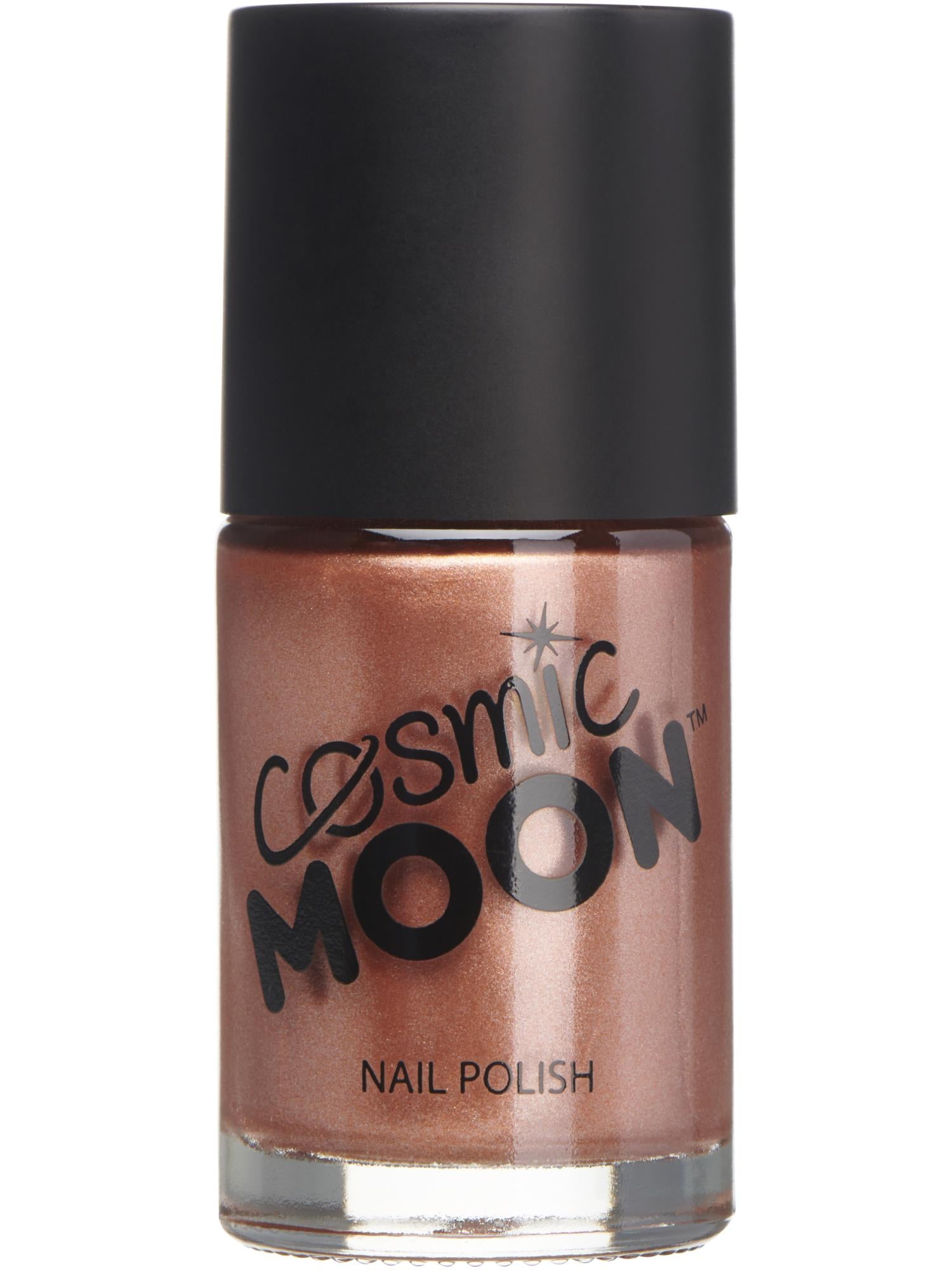 Cosmic Moon Metallic Nail Polish, Rose Gold