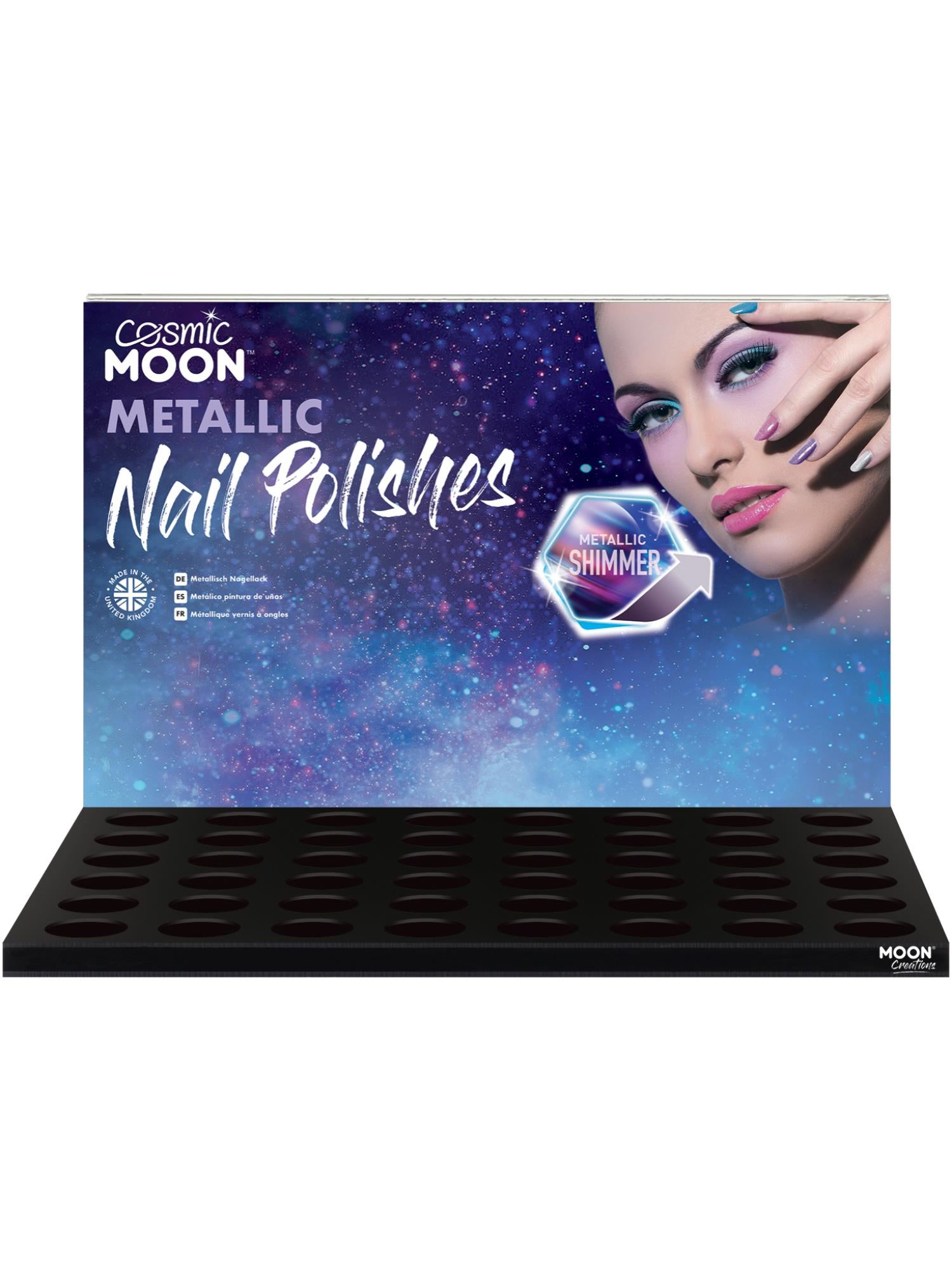 Nagellack „Cosmic Moon Metallic“,
