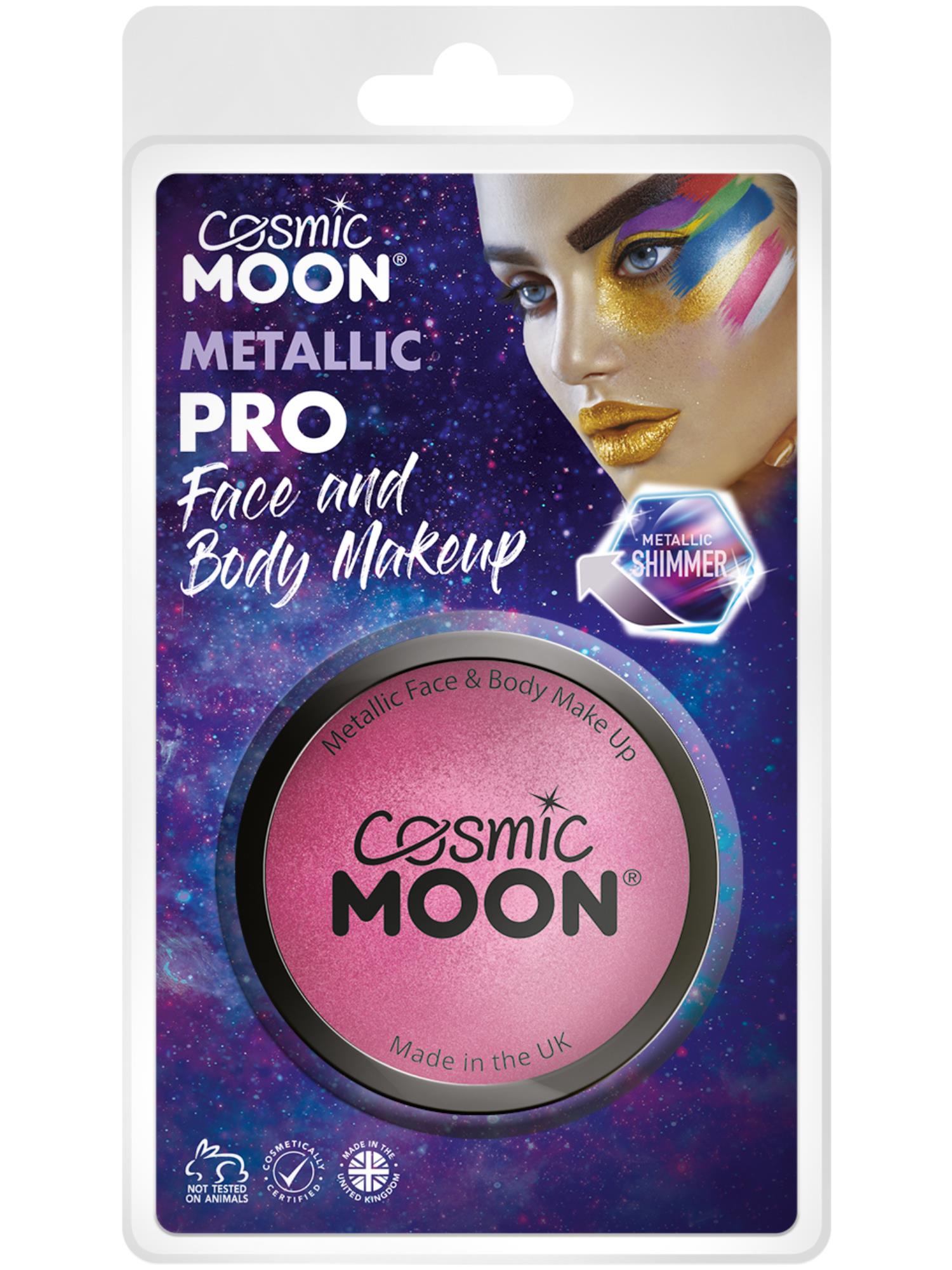 Cosmic Moon Metallic Pro Face Paint Cake Pots, Pin