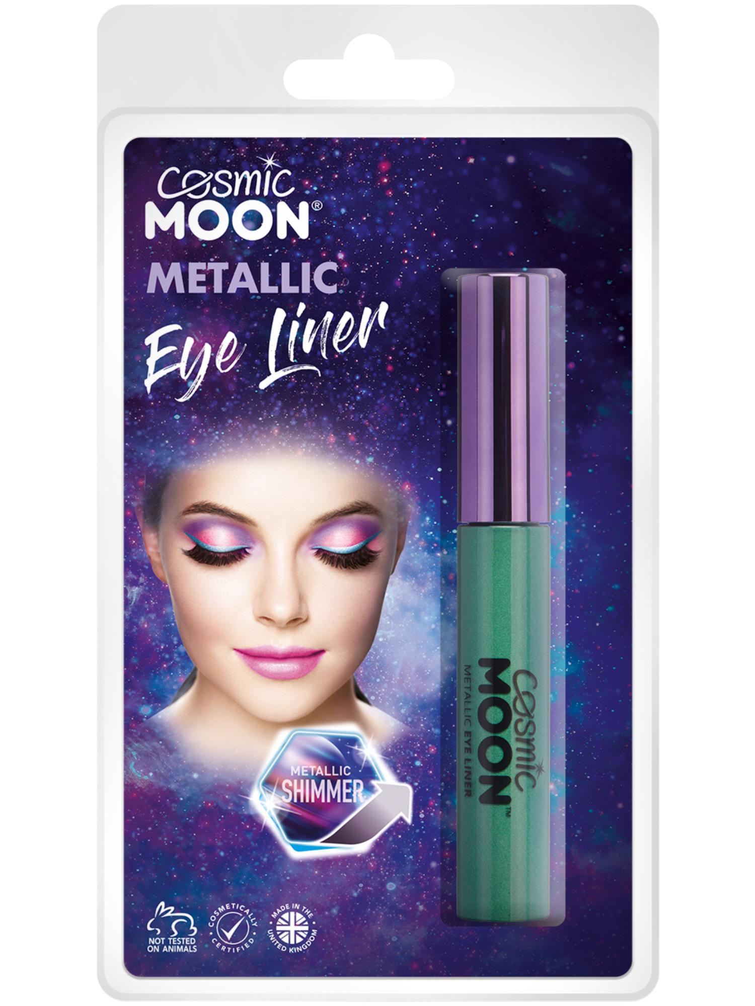 Cosmic Moon Metallic Eye Liner, Green