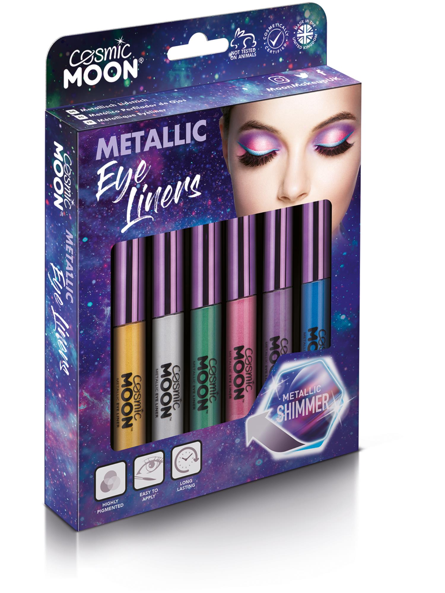 Cosmic Moon Metallic Eye Liner, Assorted
