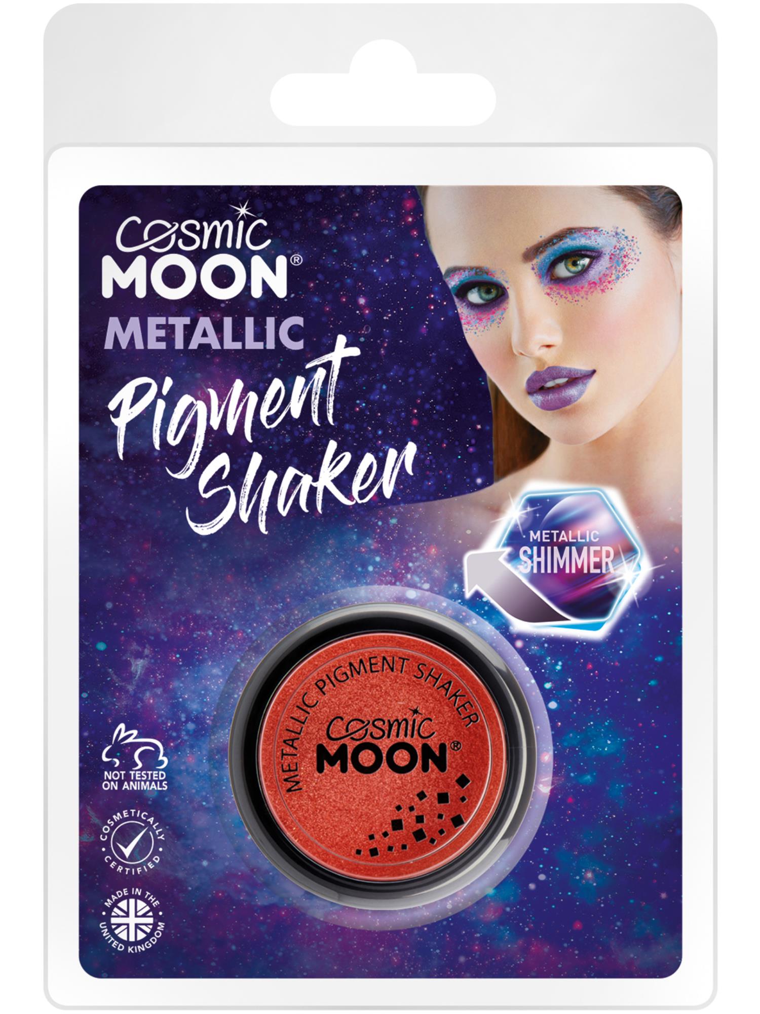 Cosmic Moon Metallic Pigment Shaker, Red