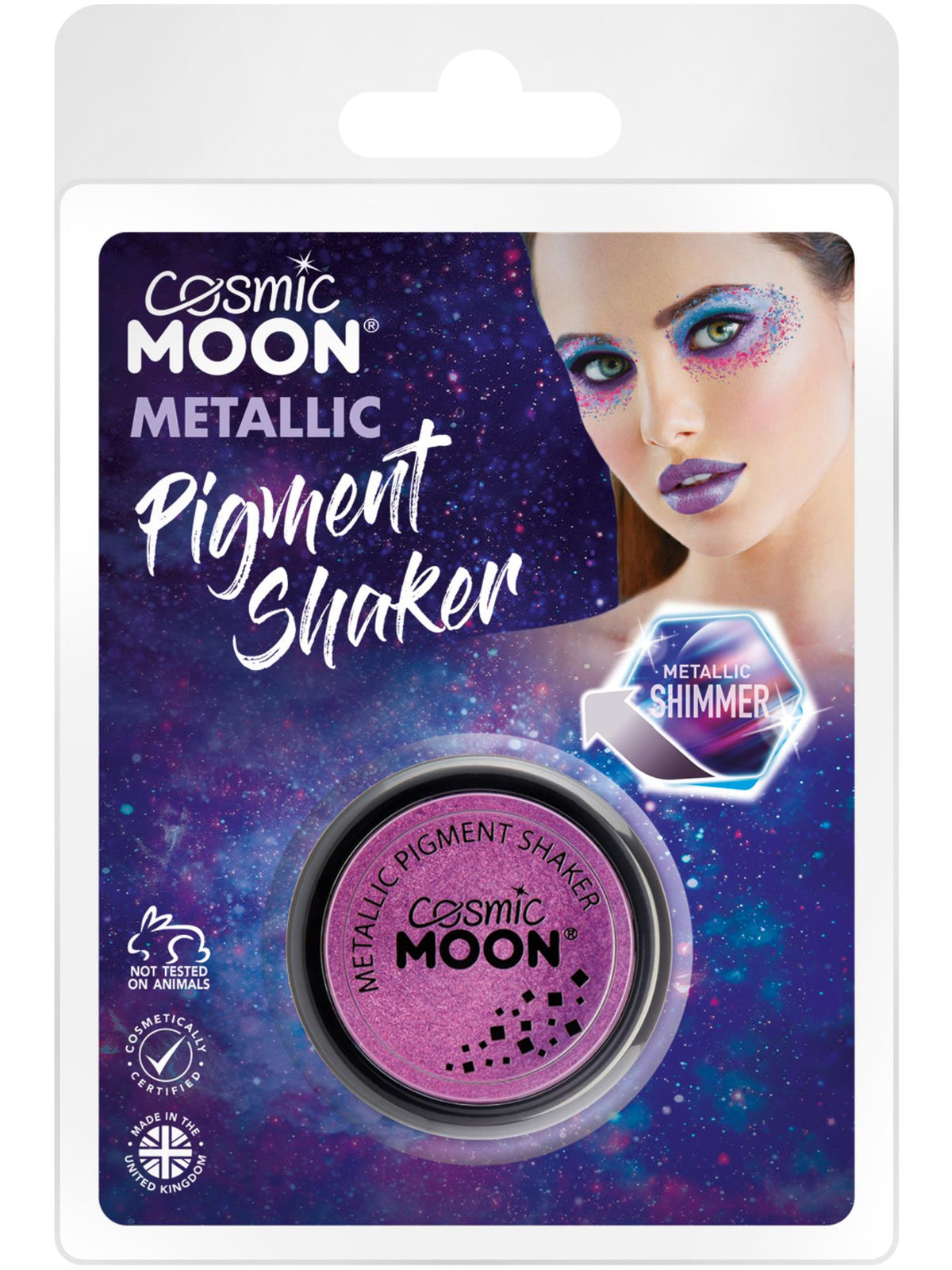 Cosmic Moon Metallic Pigment Shaker, Purple