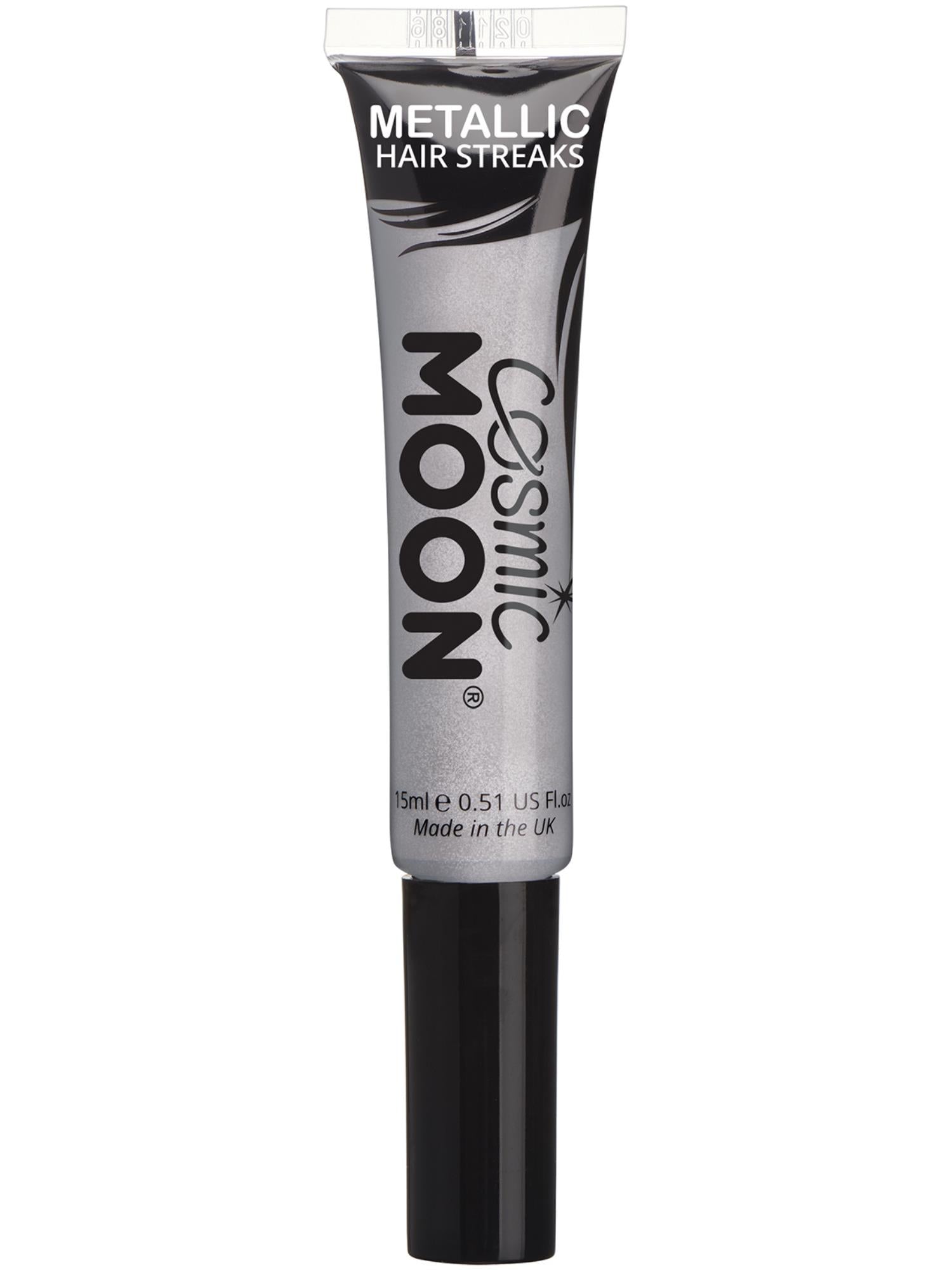 Cosmic Moon Metallic Hair Streaks, Silver