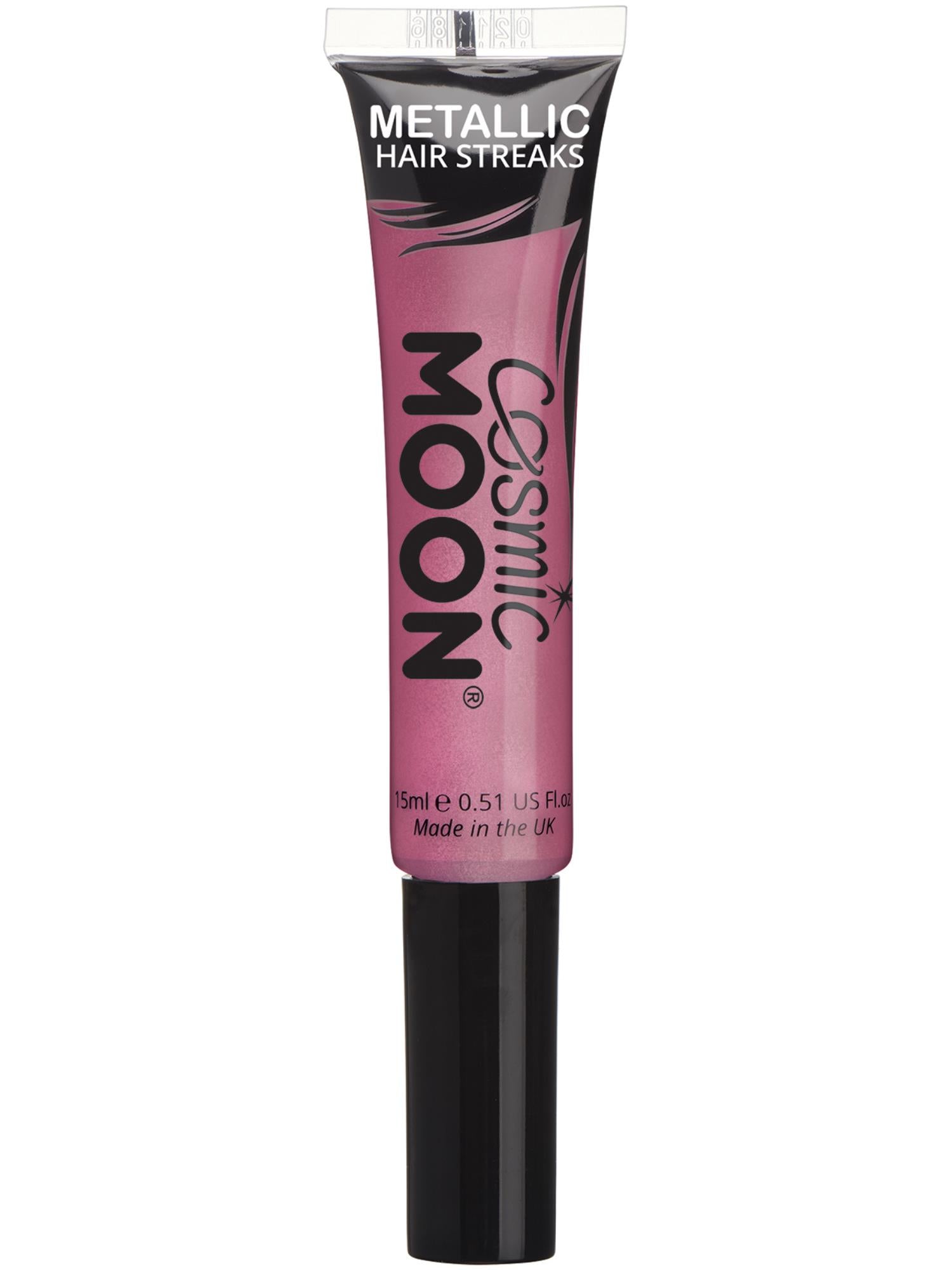 Cosmic Moon Metallic Hair Streaks, Pink