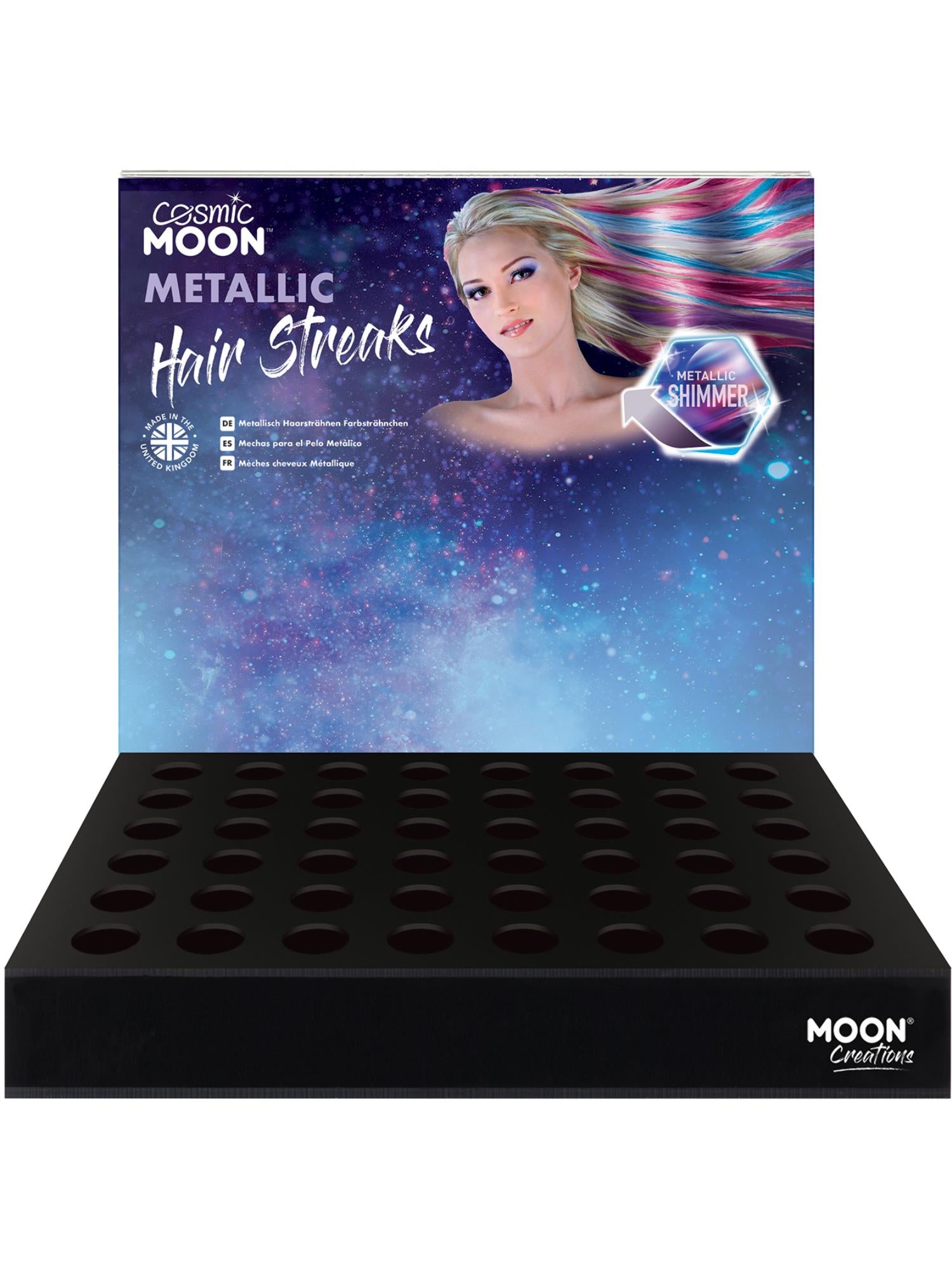 „Cosmic Moon“ Metallic-Strähnchen,