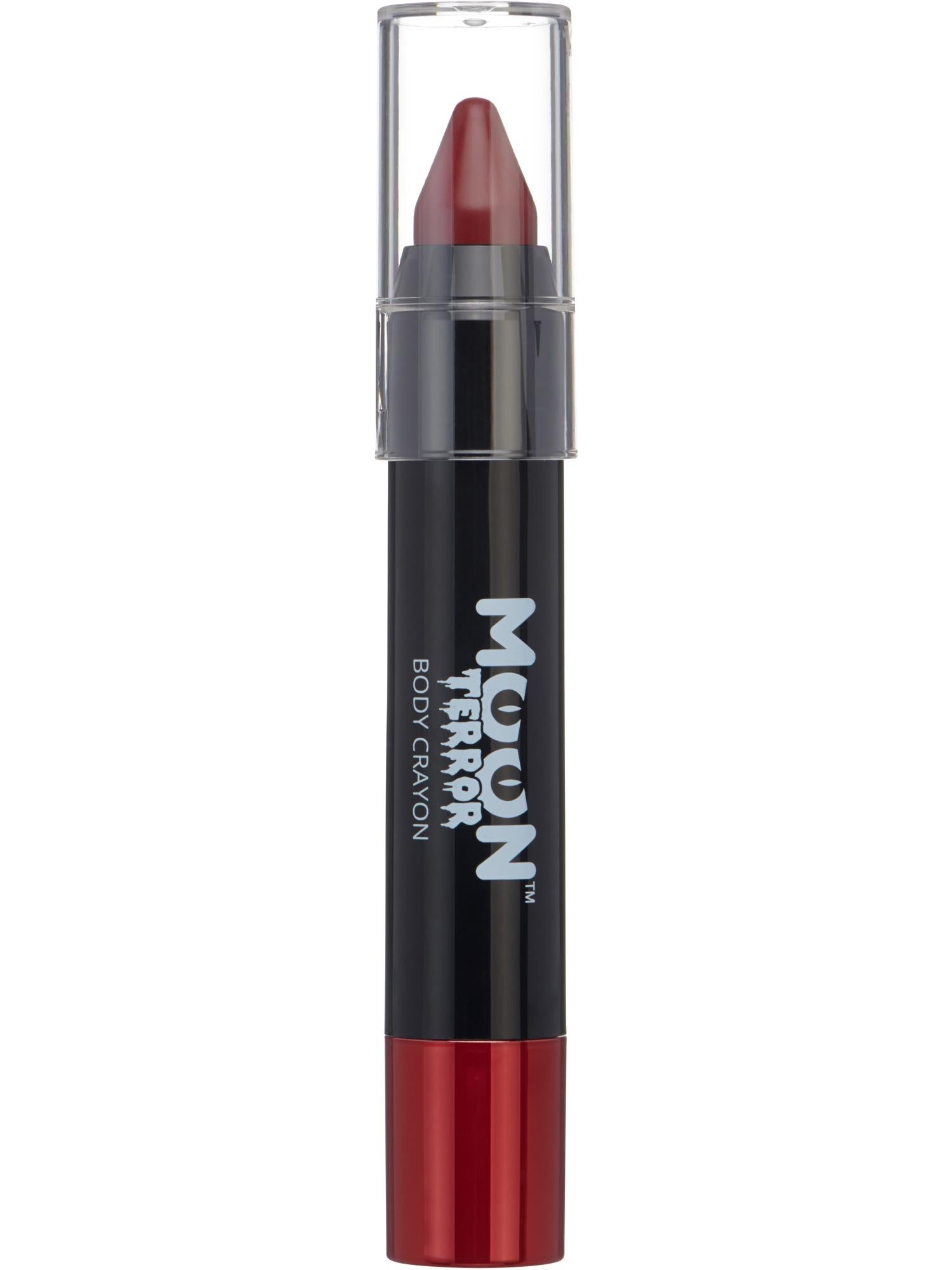 Moon Terror Halloween Body Crayons, Red