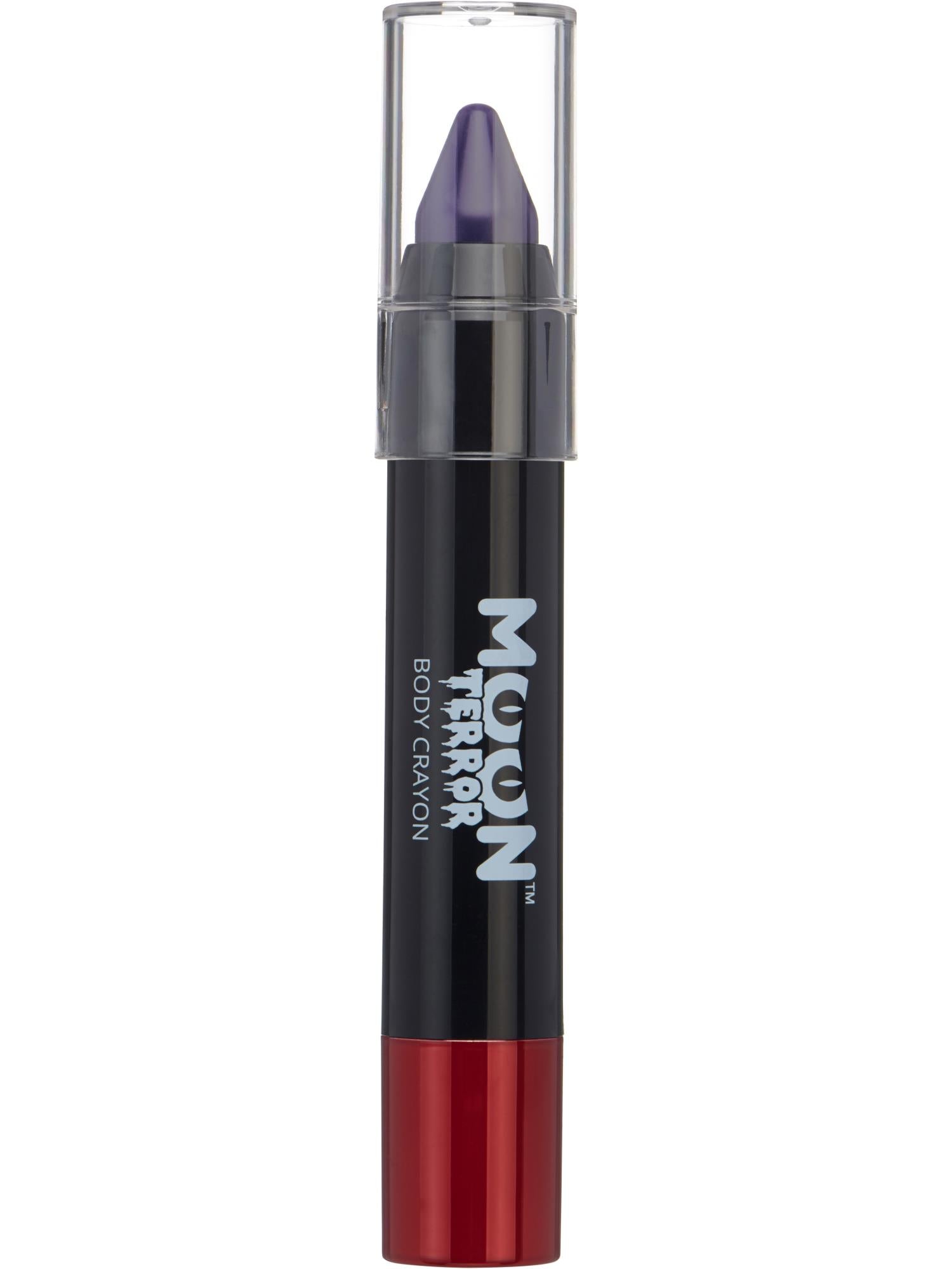 Moon Terror Halloween Body Crayons, Purple