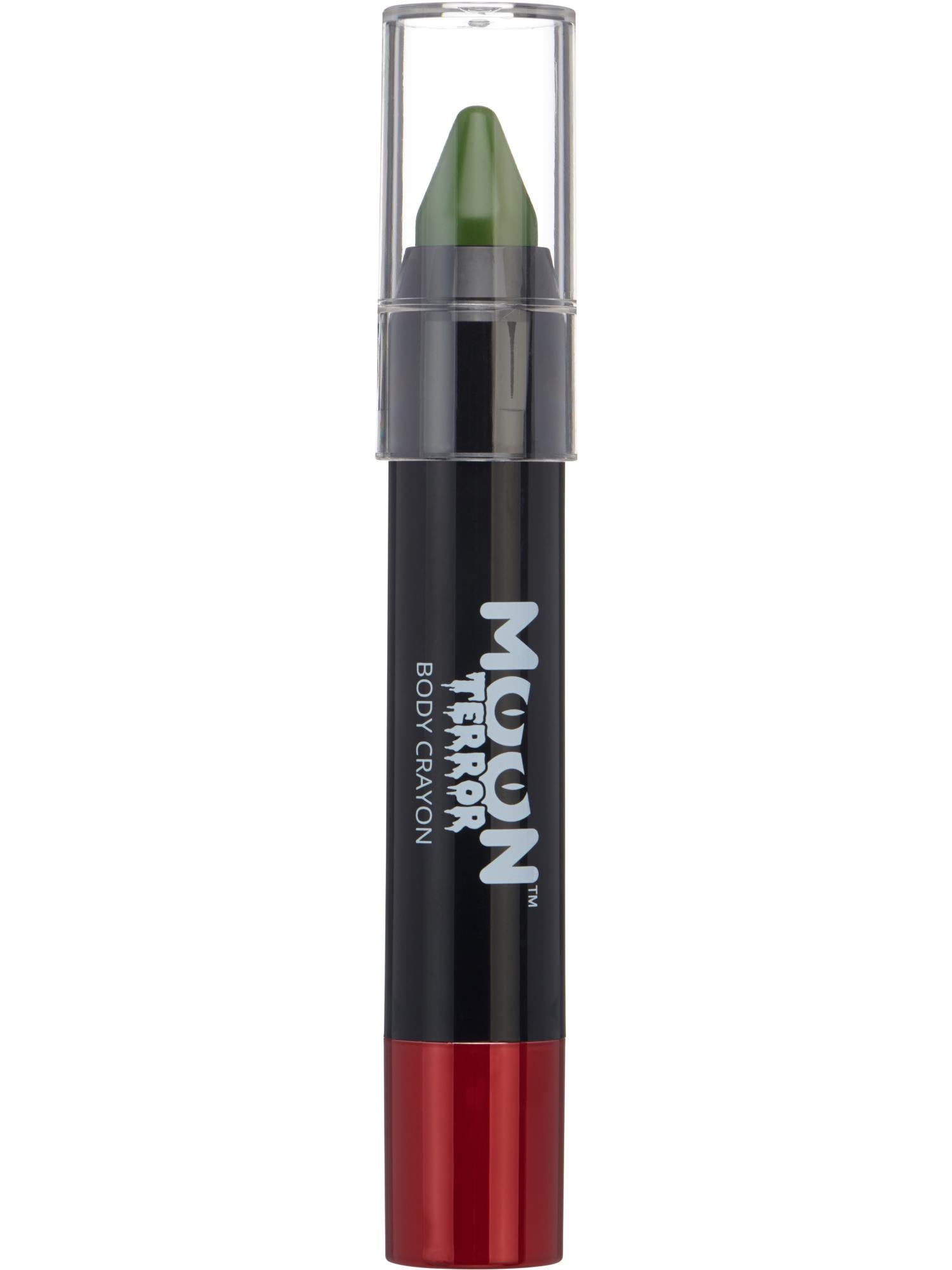 Moon Terror Halloween Body Crayons, Green