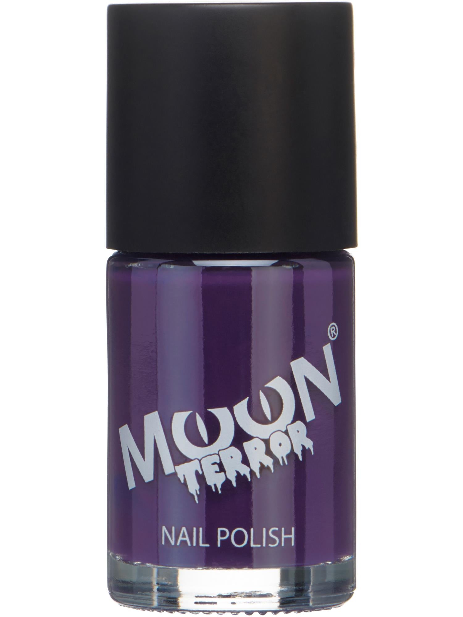 Moon Terror Halloween Nail Polish, Purple